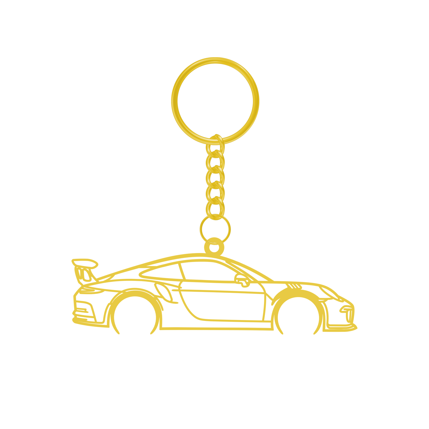 Porsche 911 991.2 GT3 RS (2018-2020) - Metal Key Ring