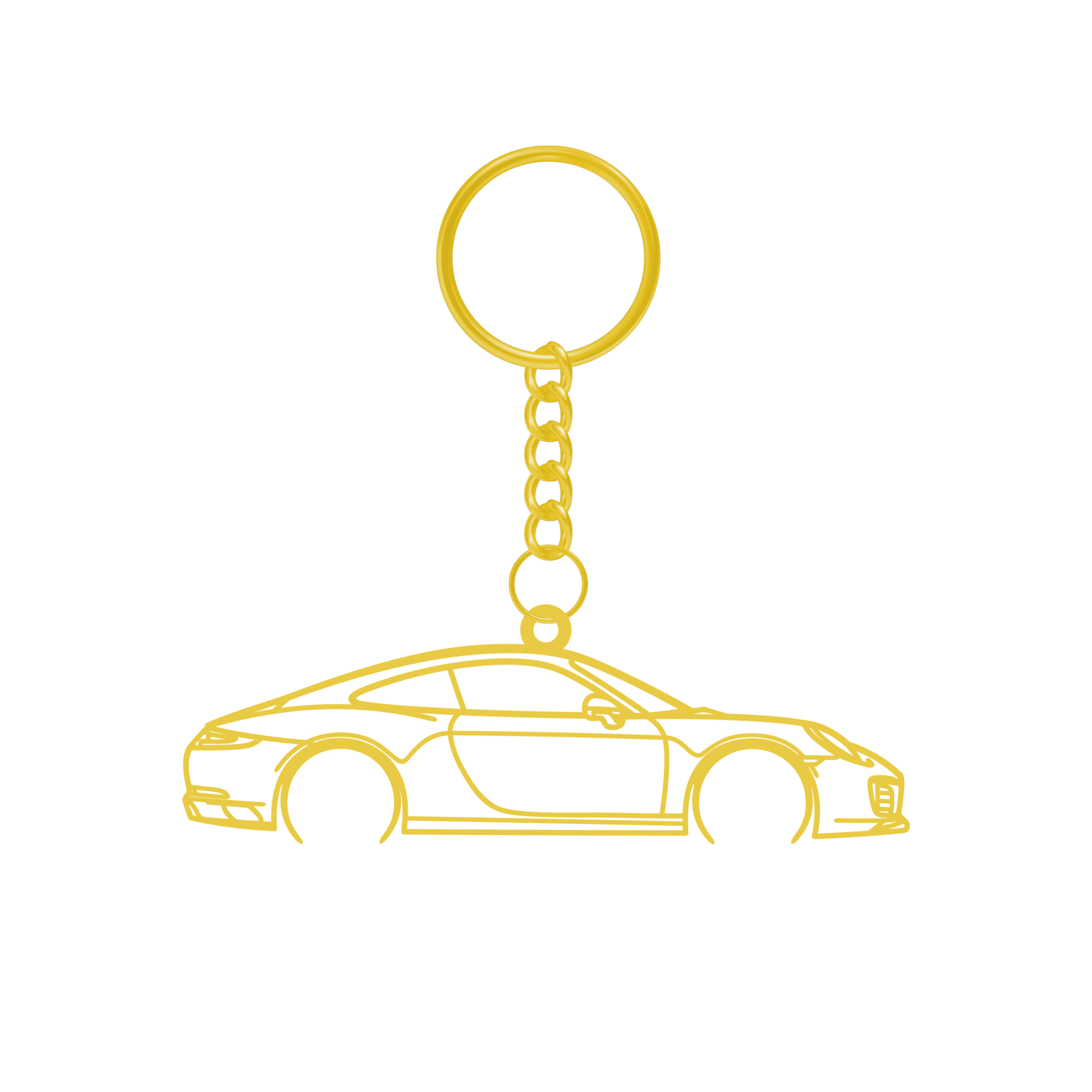Porsche 911 991.2 GTS (2017-2019) - Metal Key Ring