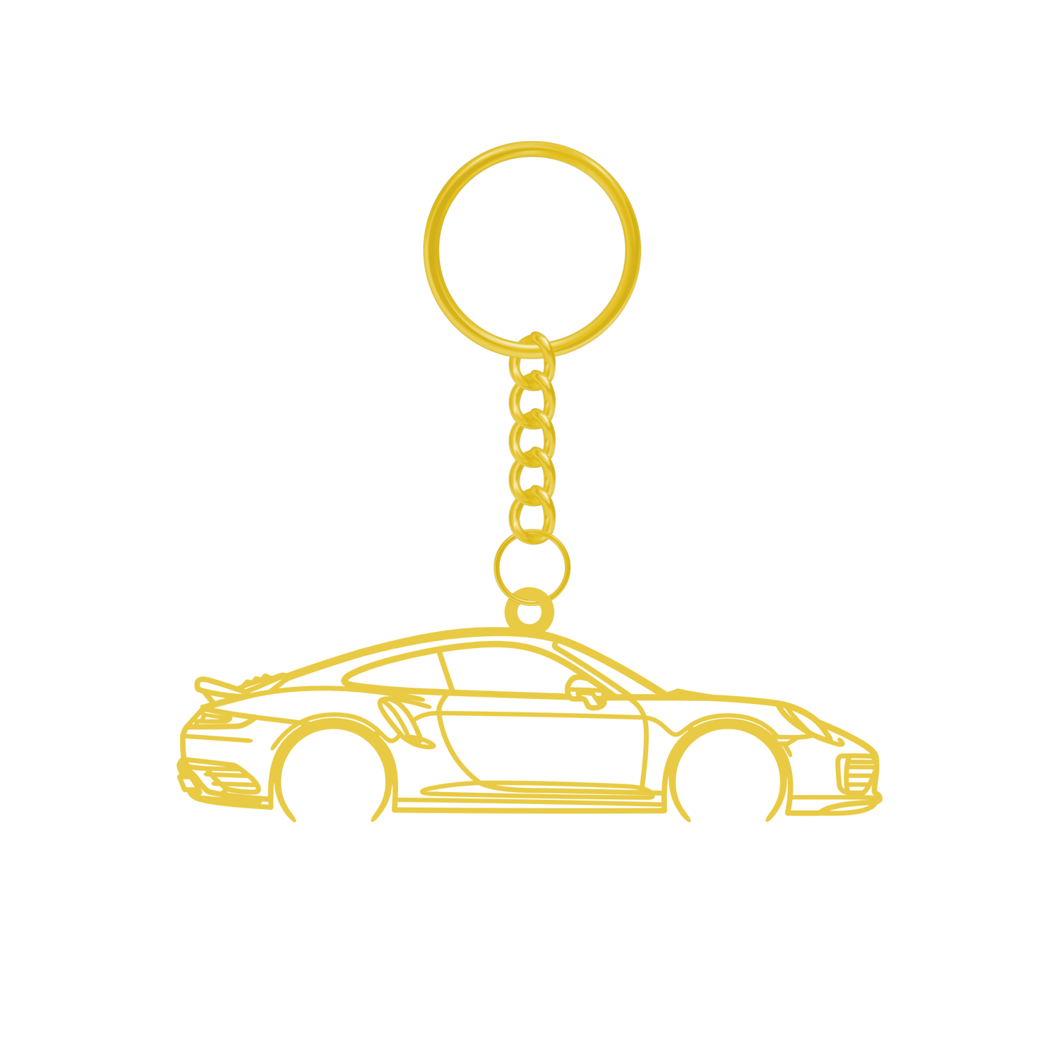 Porsche 911 991.1 Turbo S (2013-2016) - Metal Key Ring