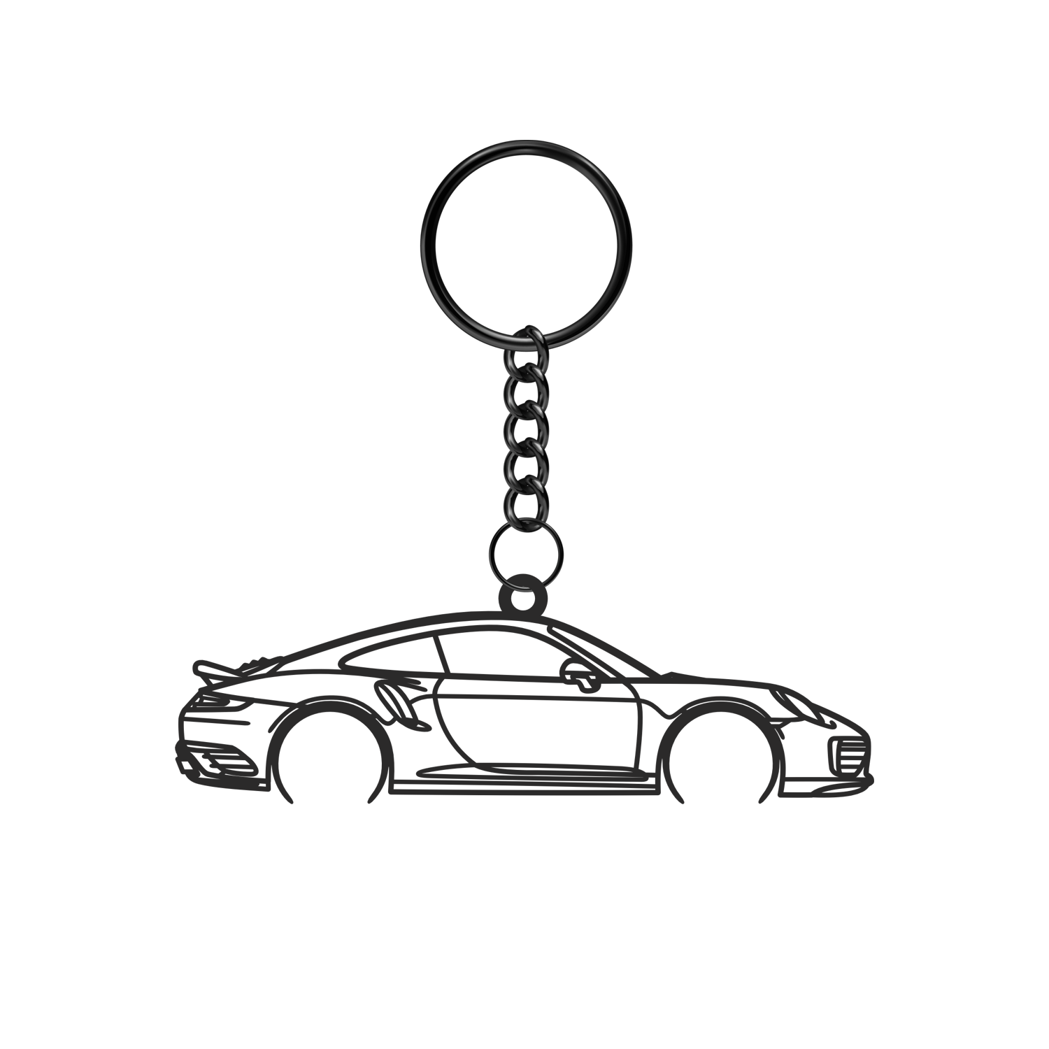 Porsche 911 991.1 Turbo S (2013-2016) - Metal Key Ring