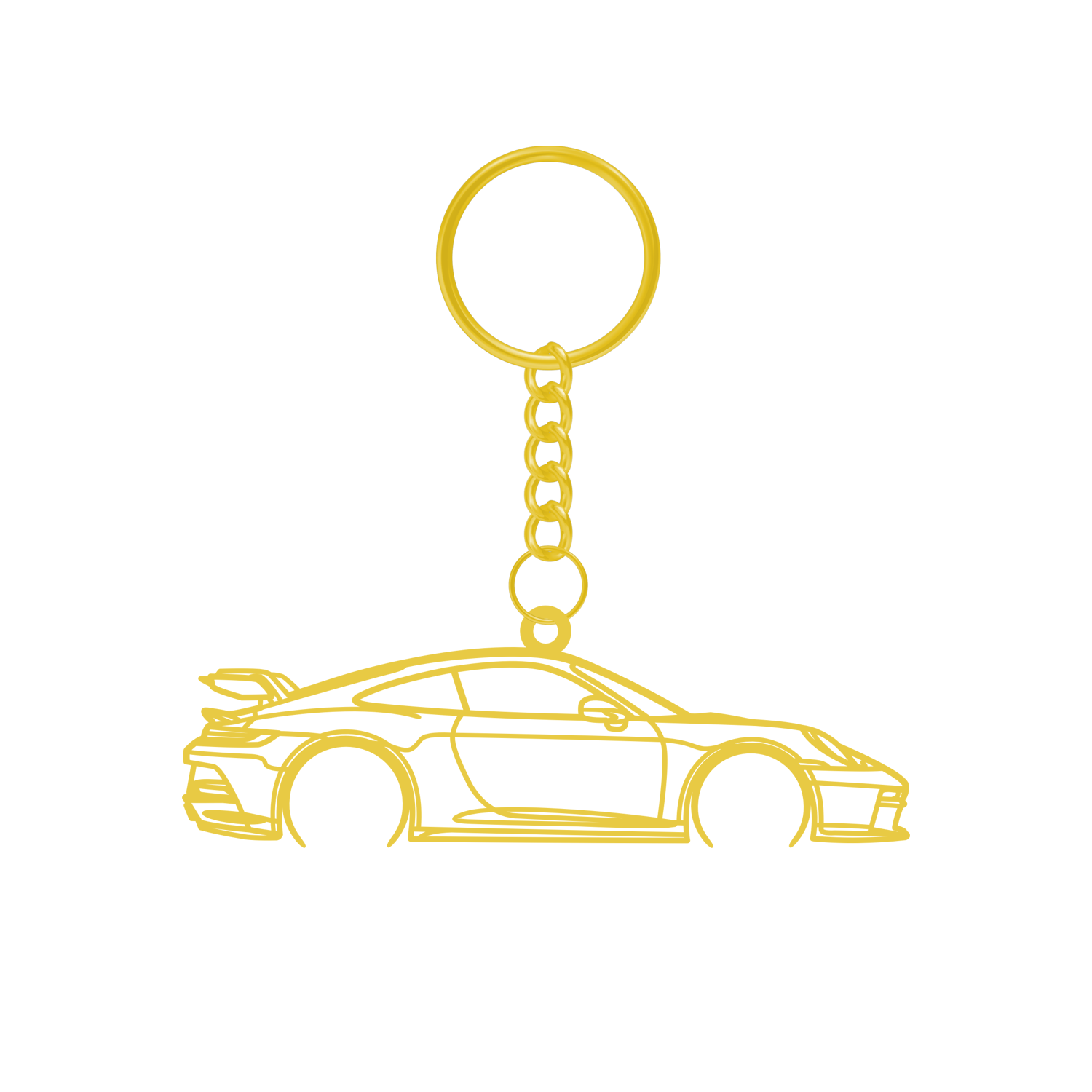 Porsche 911 992.1 GT3 (2019-2024) - Metal Key Ring