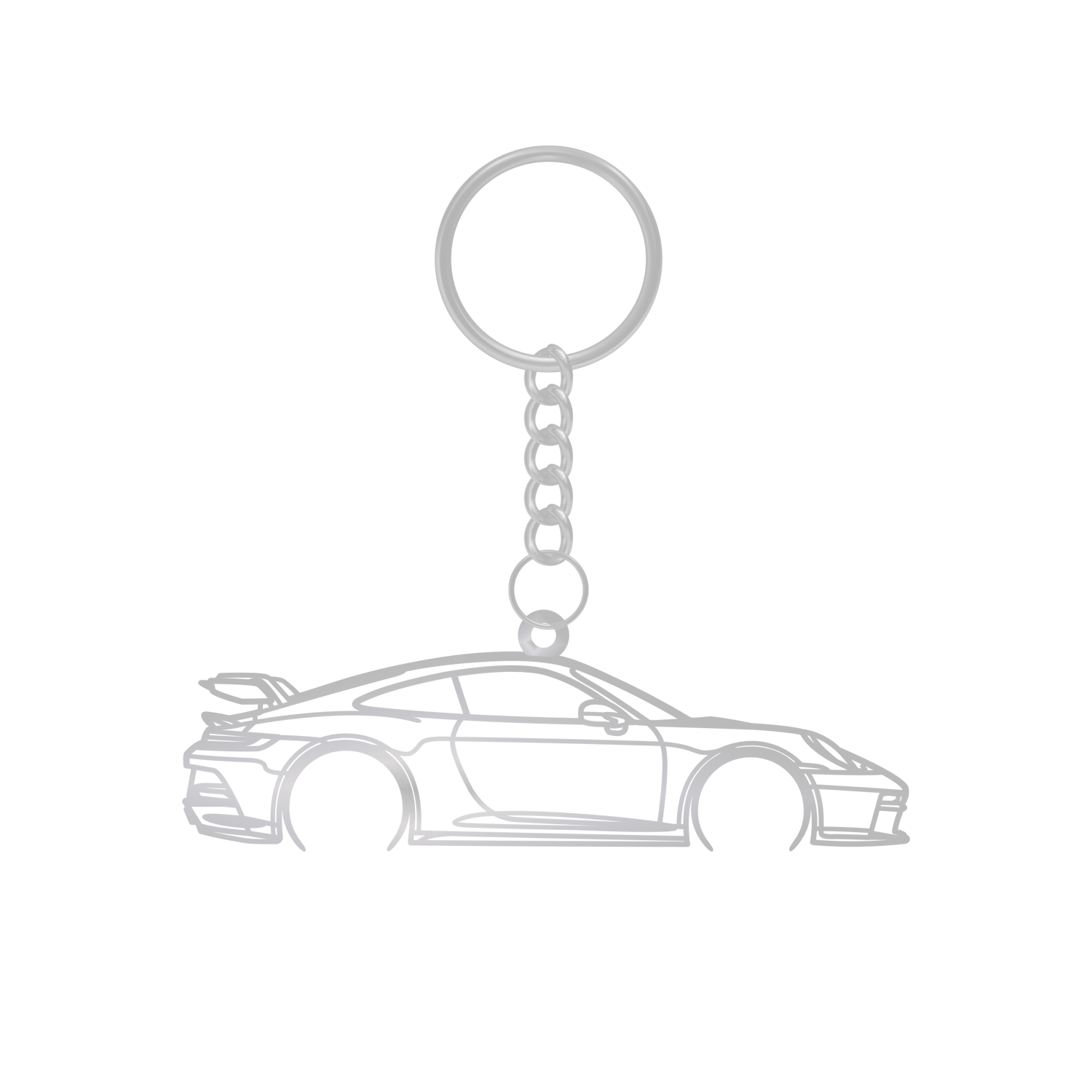 Porsche 911 992.1 GT3 (2019-2024) - Metal Key Ring