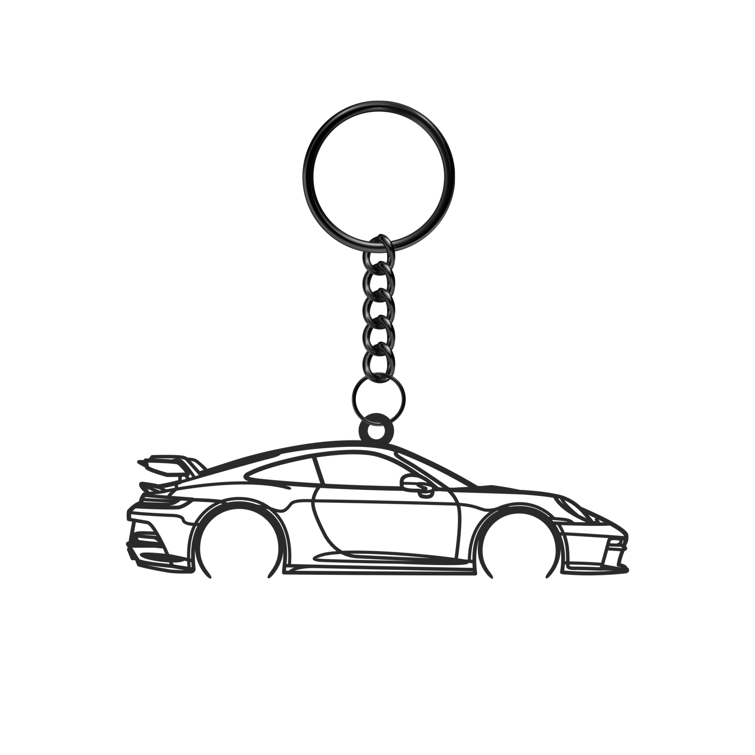 Porsche 911 992.1 GT3 (2019-2024) - Metal Key Ring