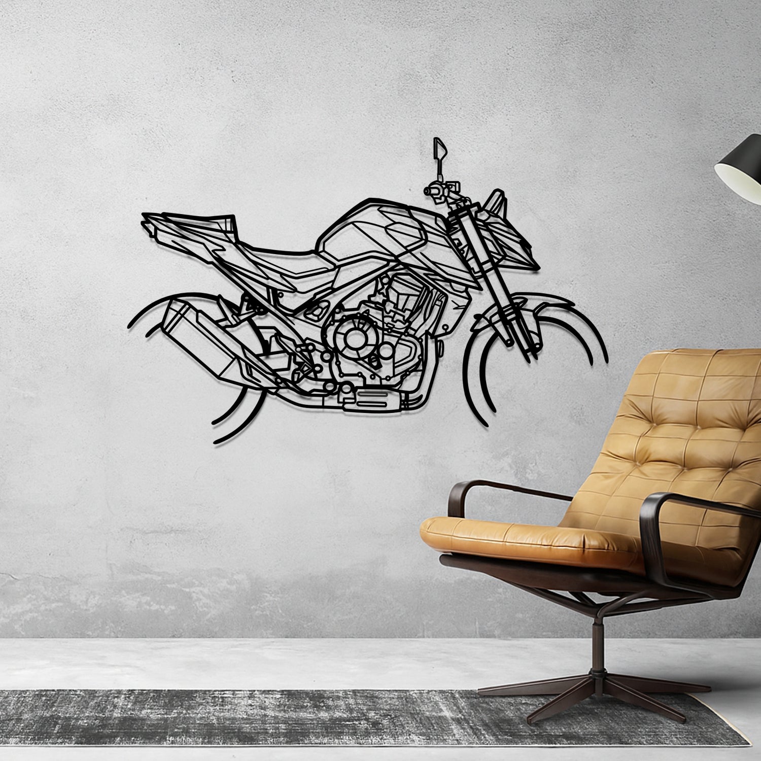 BMW S1000RR Pack M (2023-2024) - Metal Silhouette