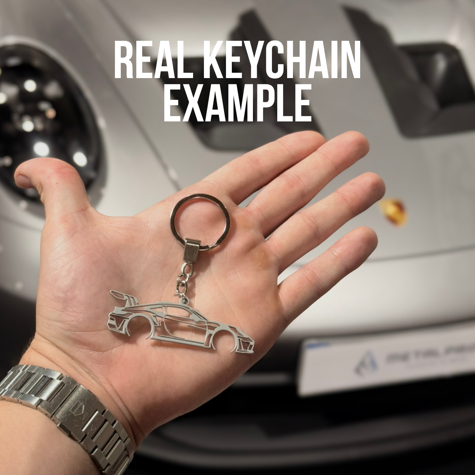 Porsche 911 991.2 GT3 RS (2018-2020) - Metal Key Ring