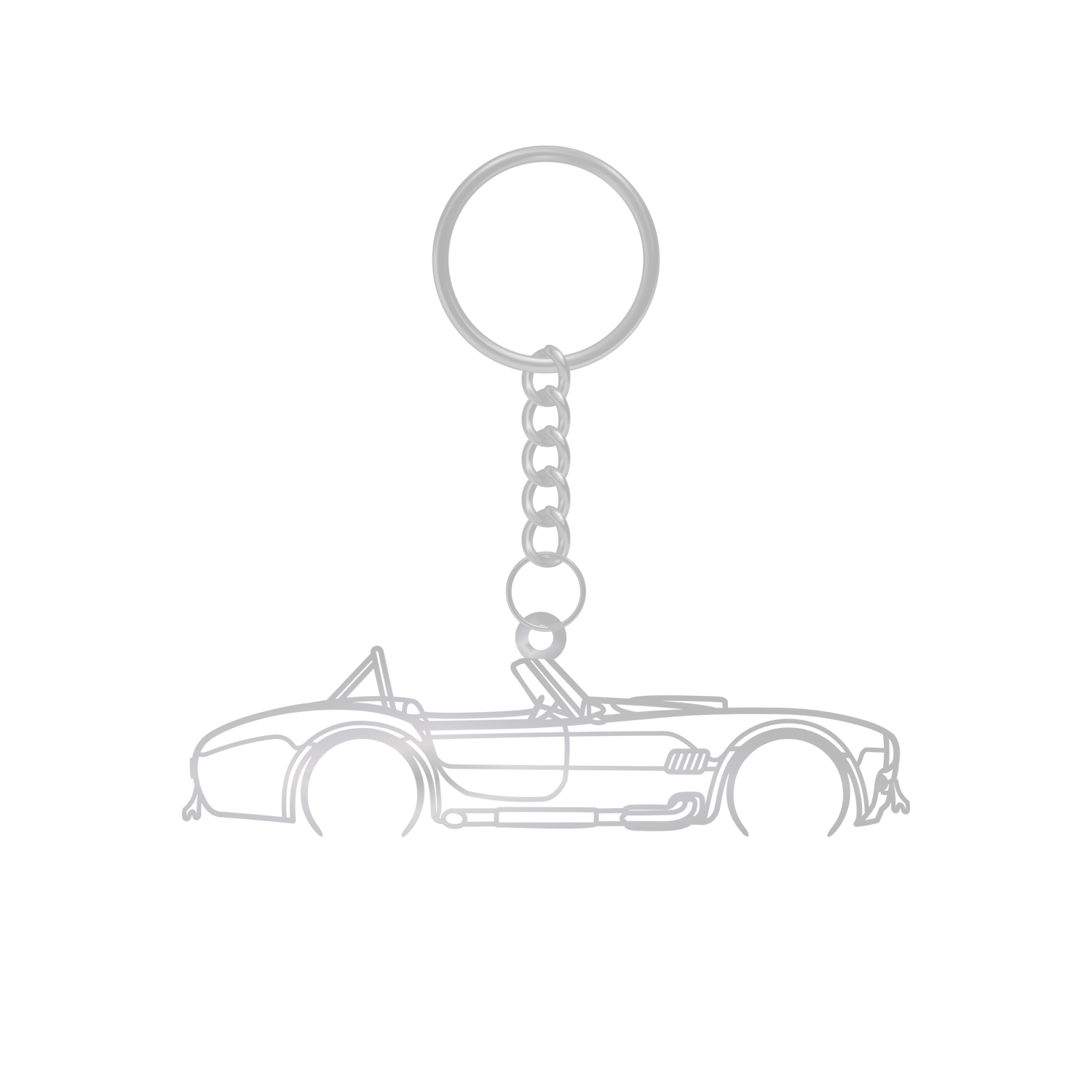 AC Cobra Shelby 427 (1965-1967) - Metal Keychain