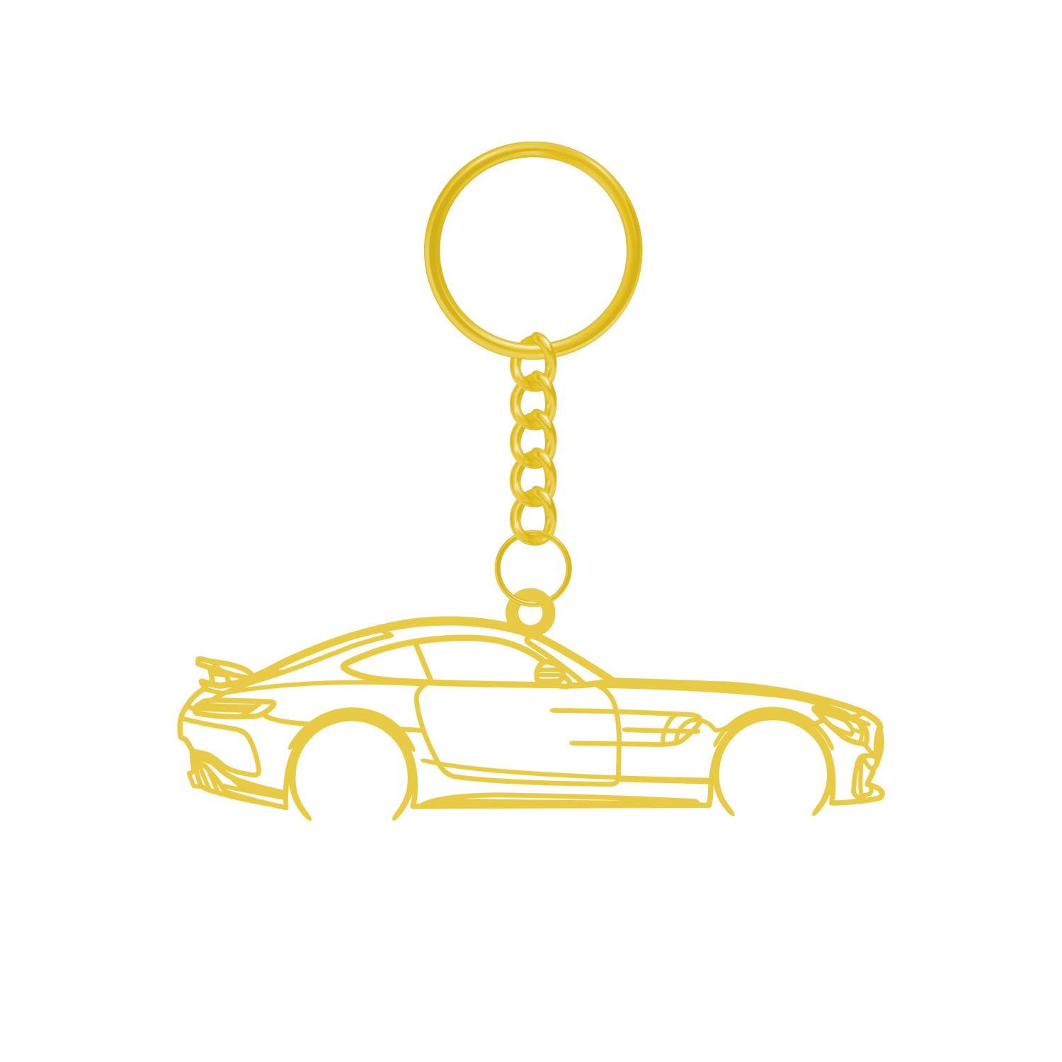 Mercedes AMG GT R (2017-2021) - Metal Keychain