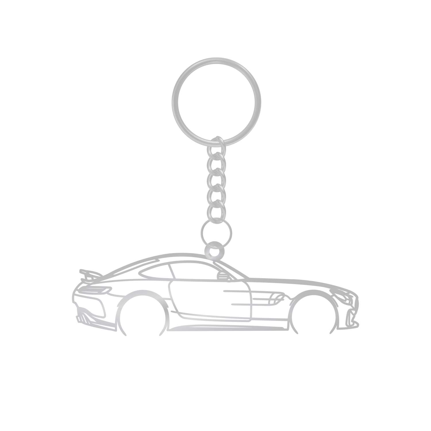 Mercedes AMG GT R (2017-2021) - Metal Keychain