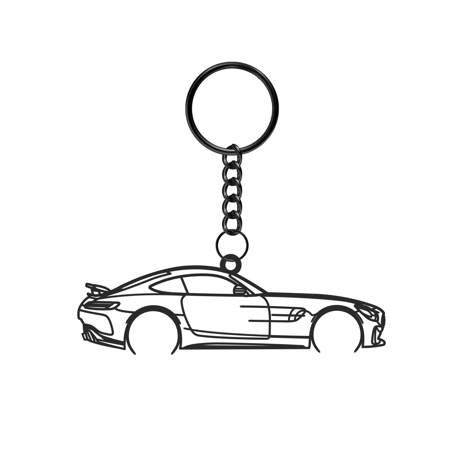 Mercedes AMG GT R (2017-2021) - Metal Keychain