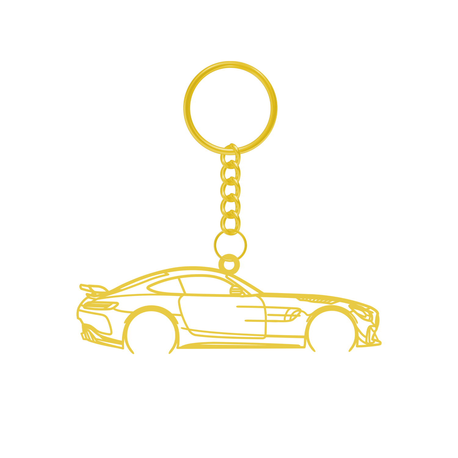 Mercedes AMG GT R PRO (2017-2020) - Metal Keychain