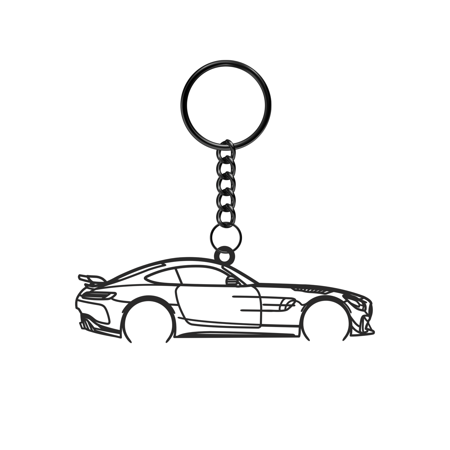 Mercedes AMG GT R PRO (2017-2020) - Metal Keychain