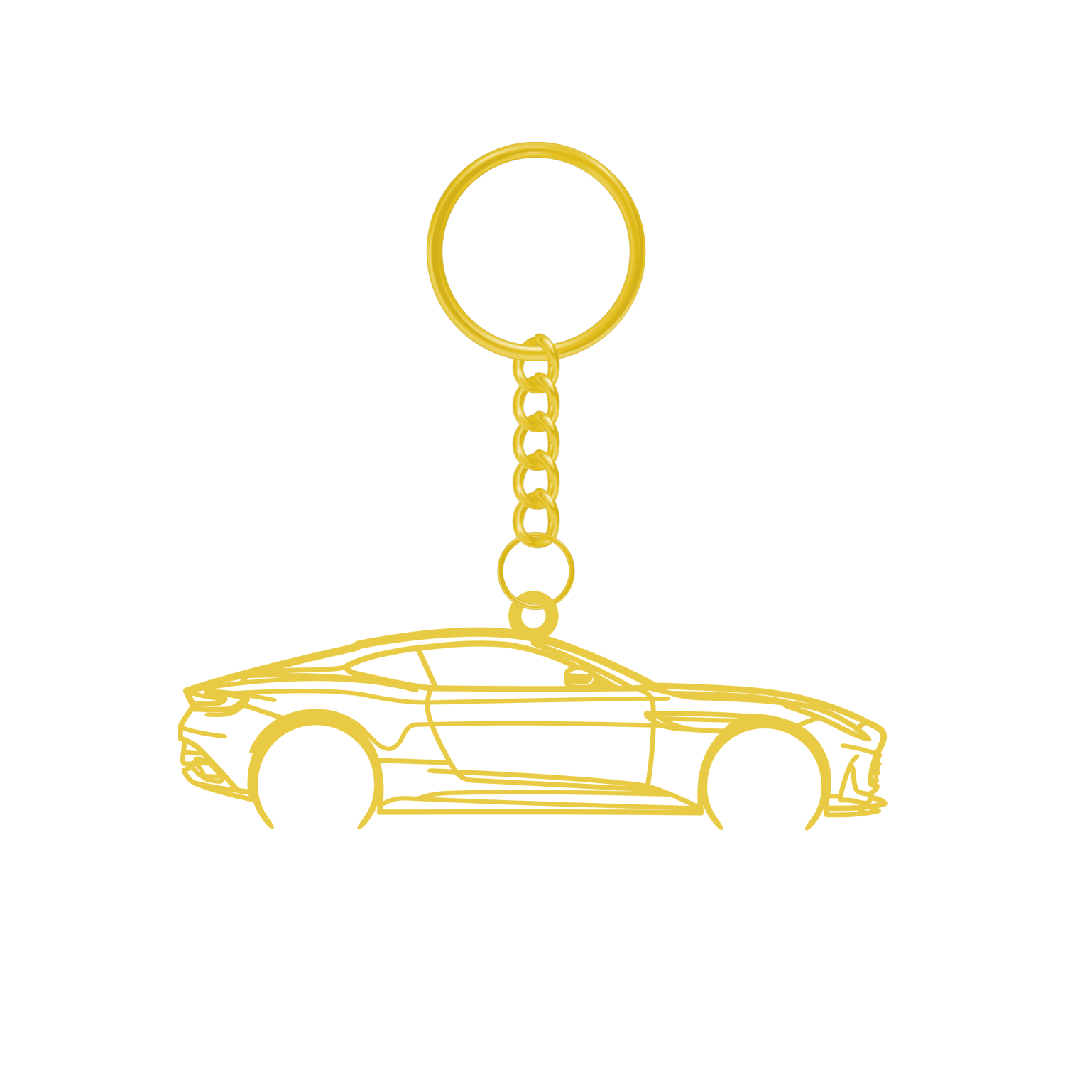 Aston Martin DB12 (2023-2025) - Metal Keychain