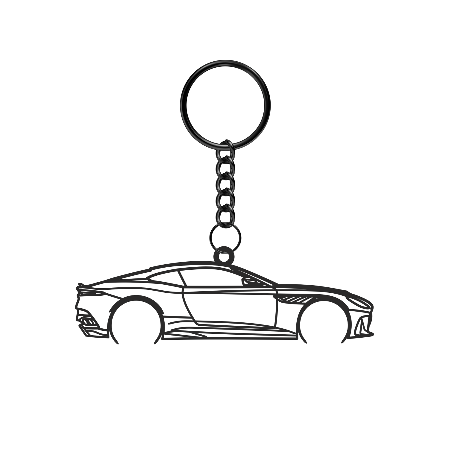 Aston Martin DBS Ultimate (2023-2025) - Metal Key Ring
