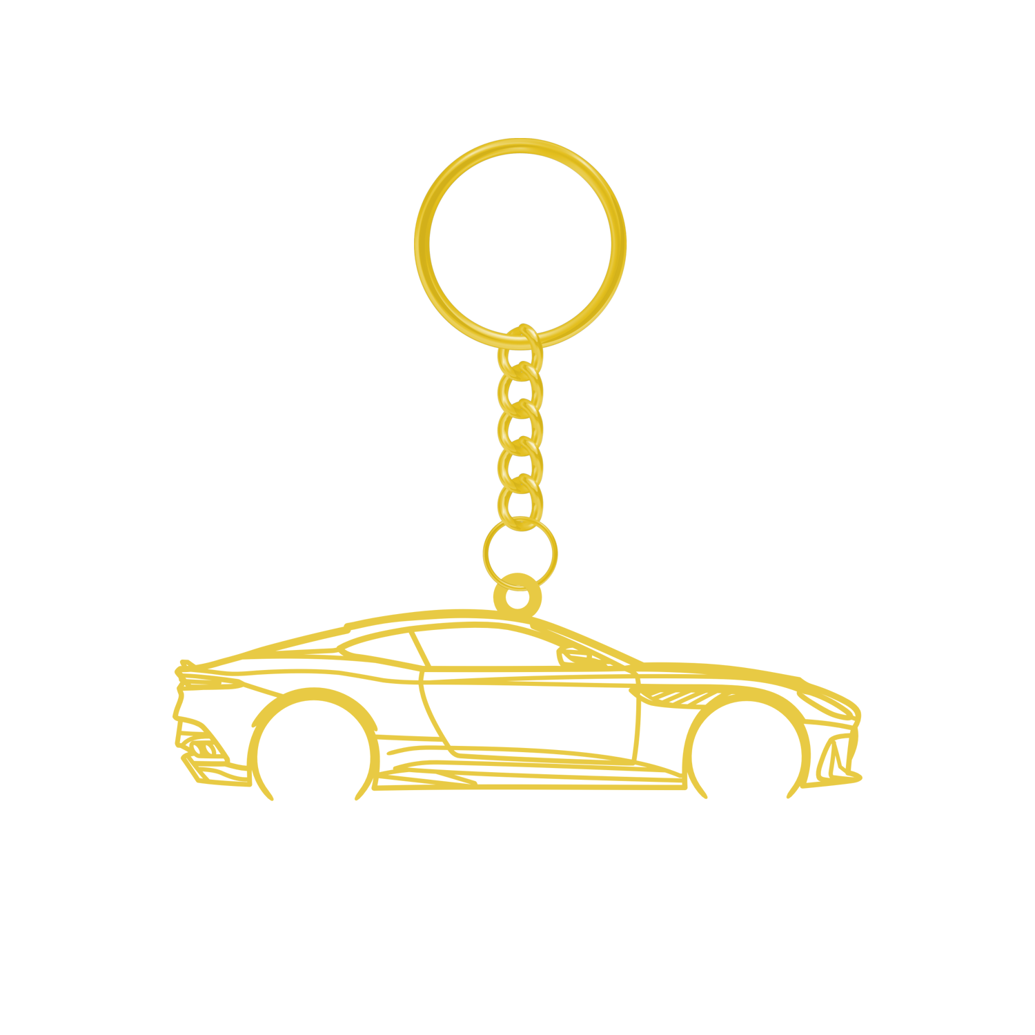 Aston Martin DBS Ultimate (2023-2025) - Metal Key Ring