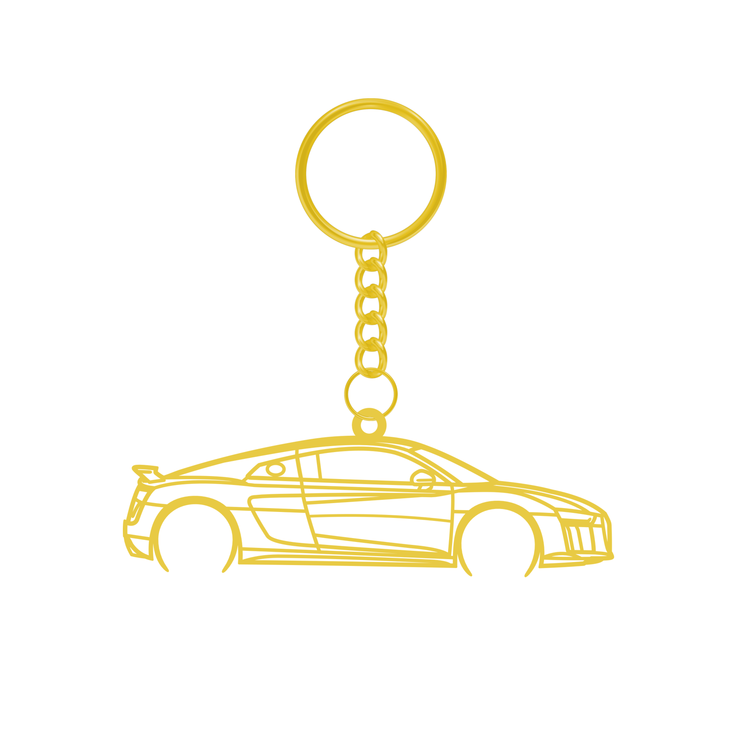 Audi R8 MK2 (2014-2024) - Metal Key Ring