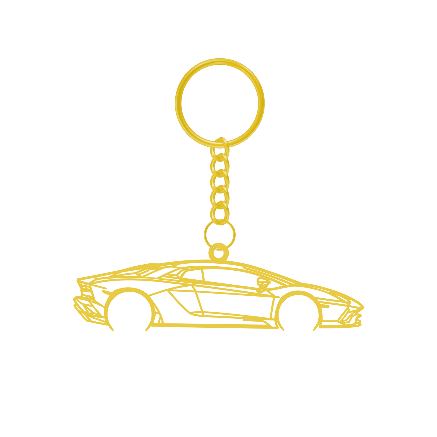 Lamborghini Aventador S (2017-2021) - Metal Keychain