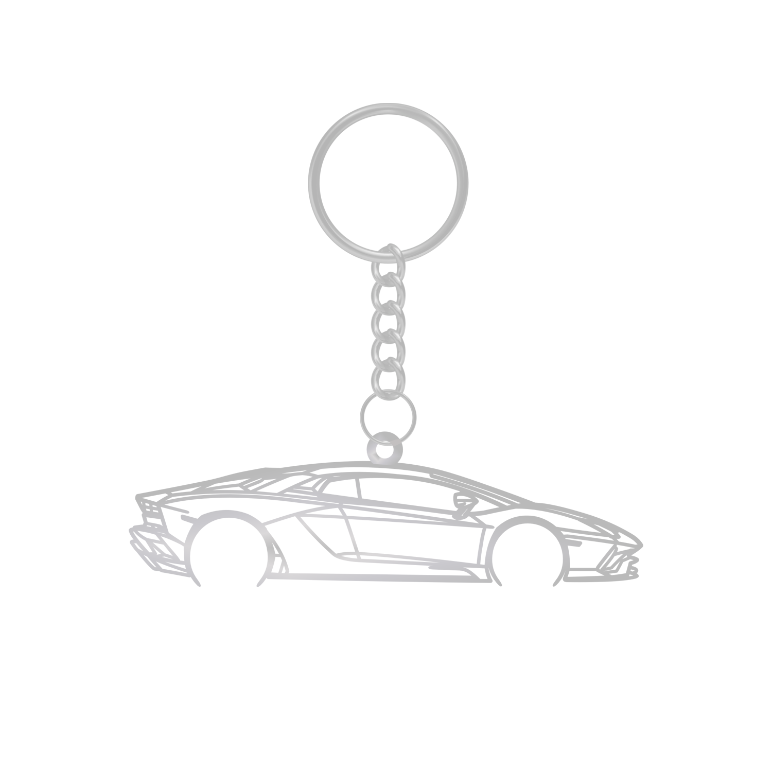 Lamborghini Aventador S (2017-2021) - Metal Keychain