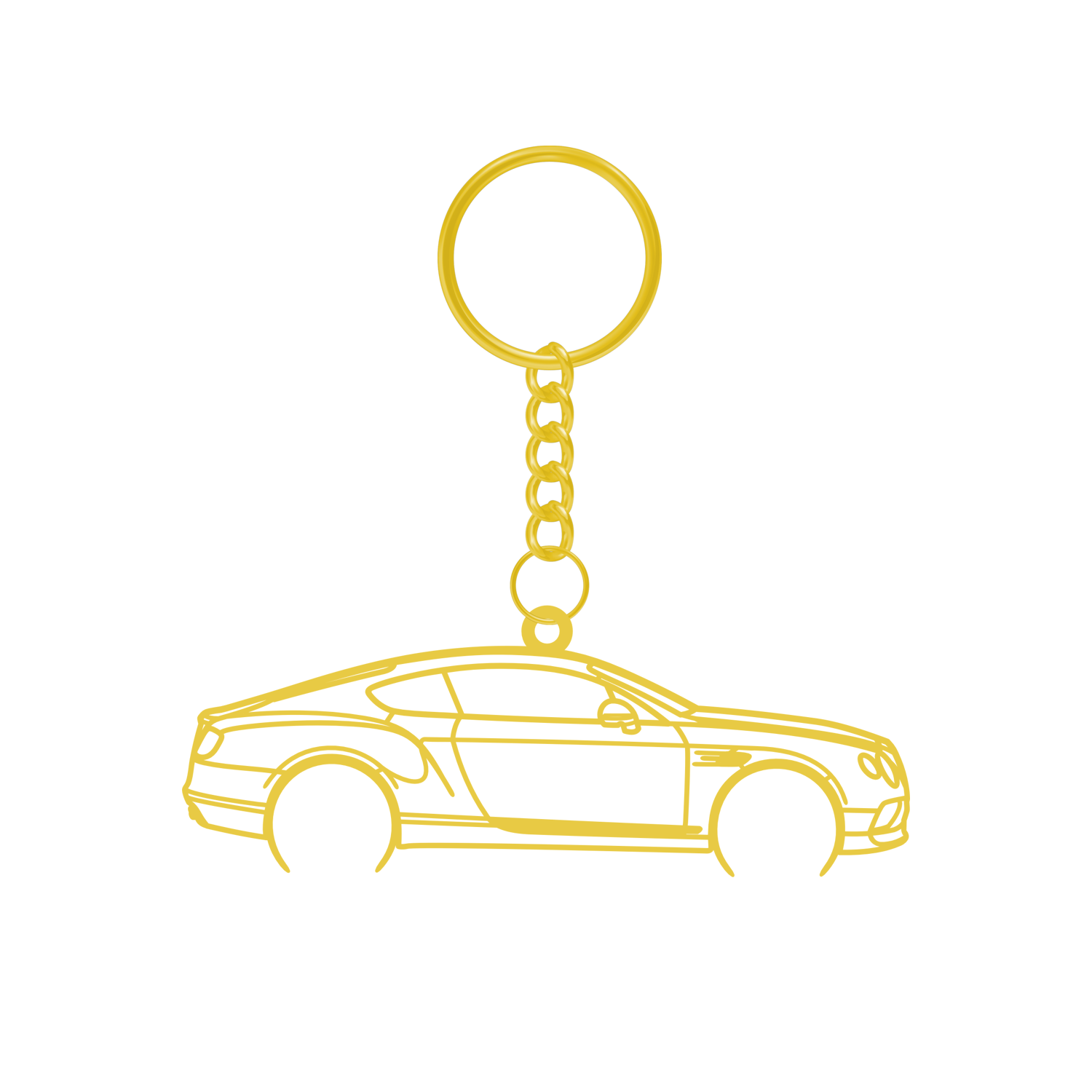 Bentley Continental GT (2011-2018) - Metal Keychain