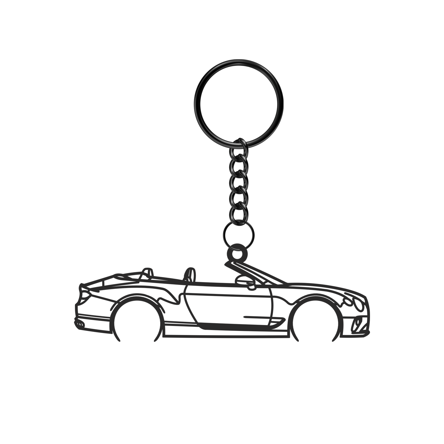 Bentley Continental GT Cabrio (2018-2024) - Metal Key Ring