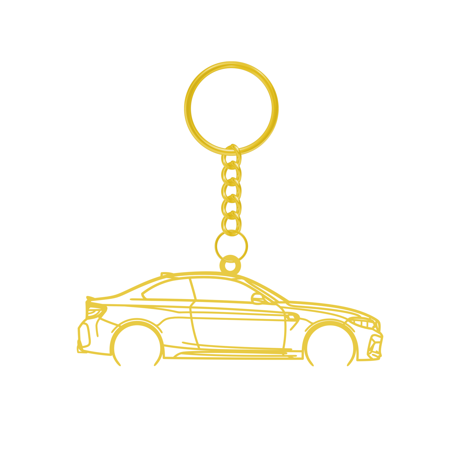 BMW M2 Competition F87 (2018-2021) - Metal Key Ring