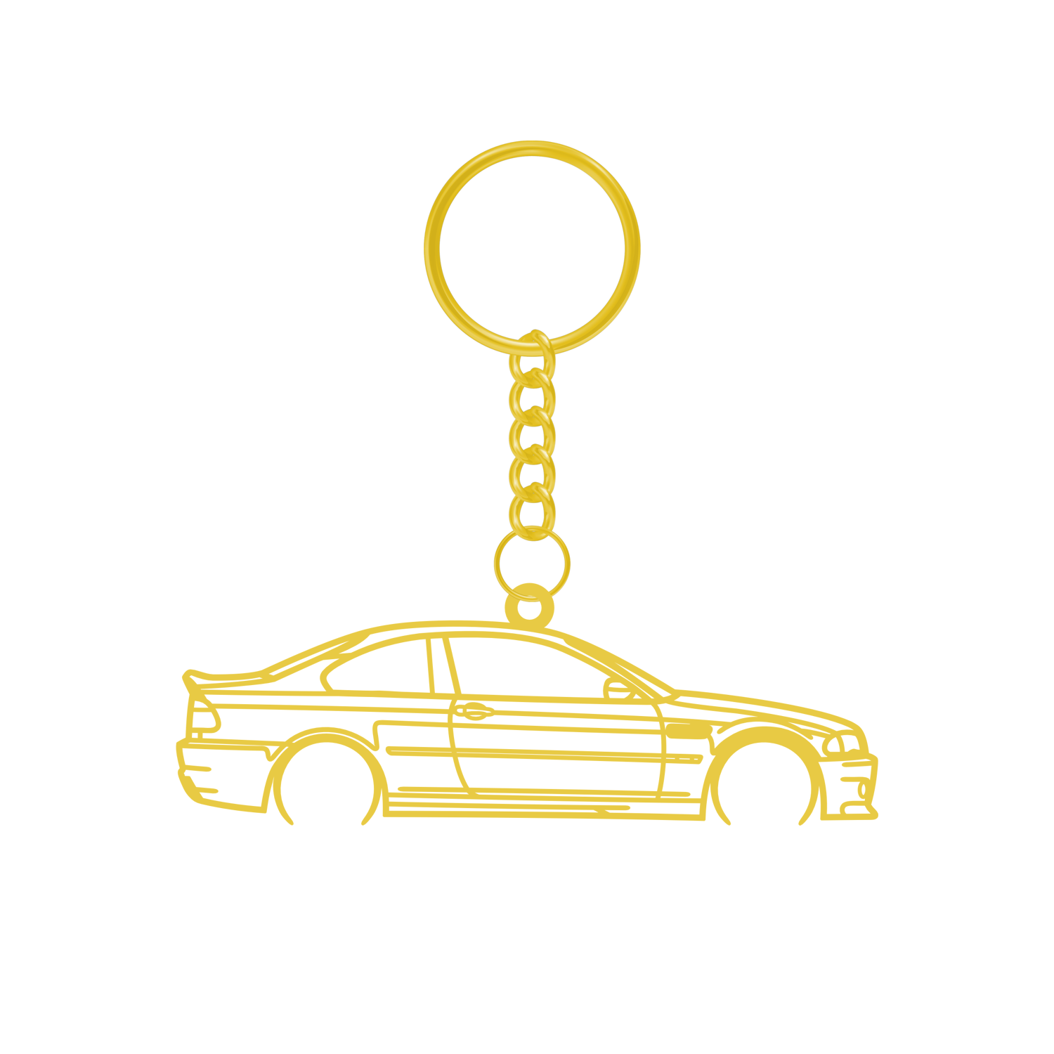 BMW M3 E46 CSL (2003-2004) - Metal Key Ring