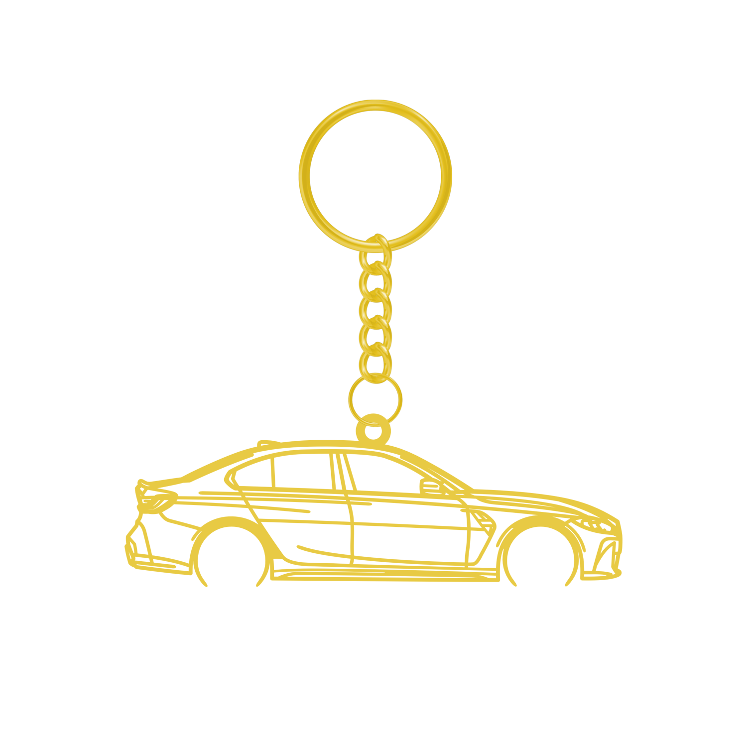 BMW M3 G80 (2020-2024) - Metal Key Ring