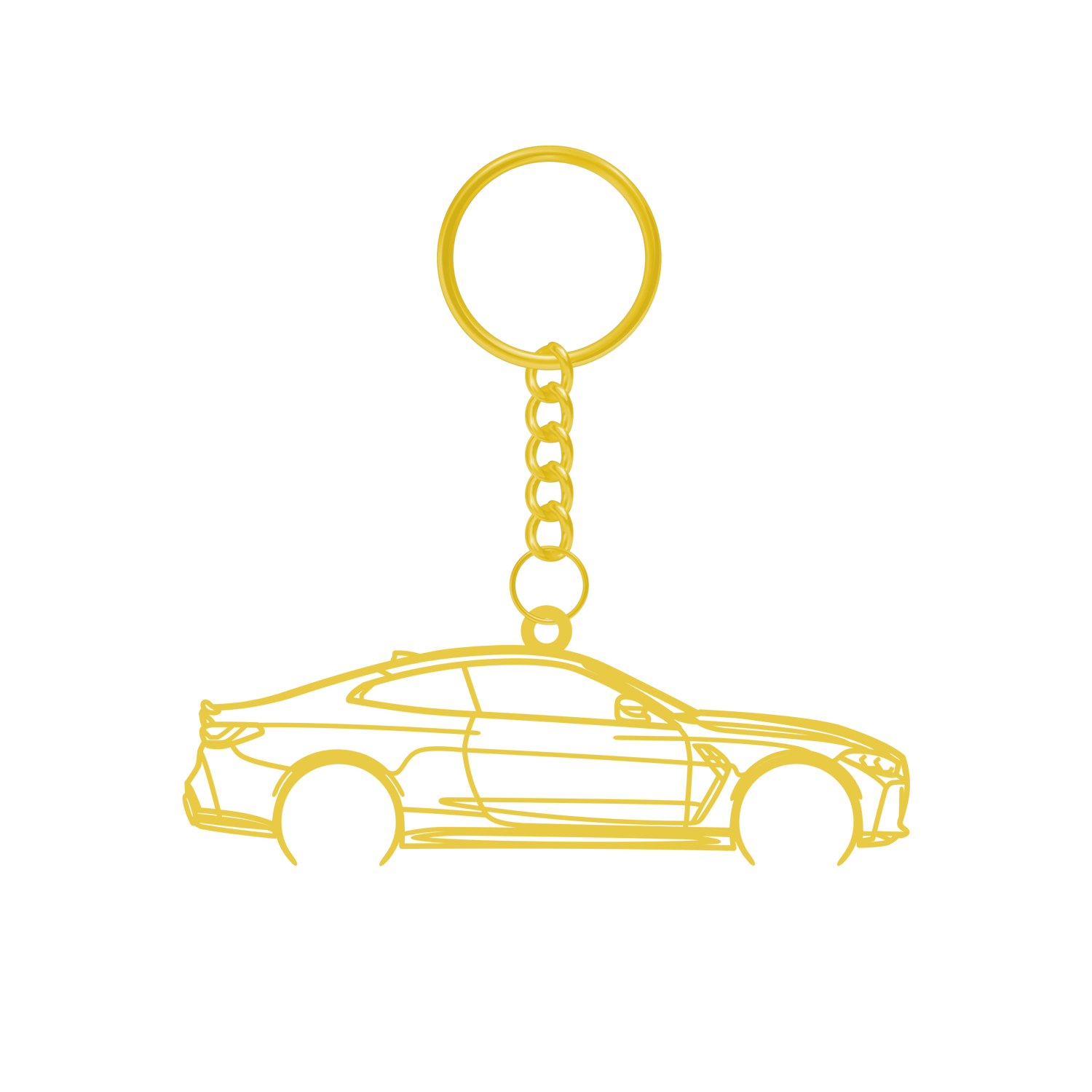 BMW M4 G82 (2020-2024) - Metal Key Ring