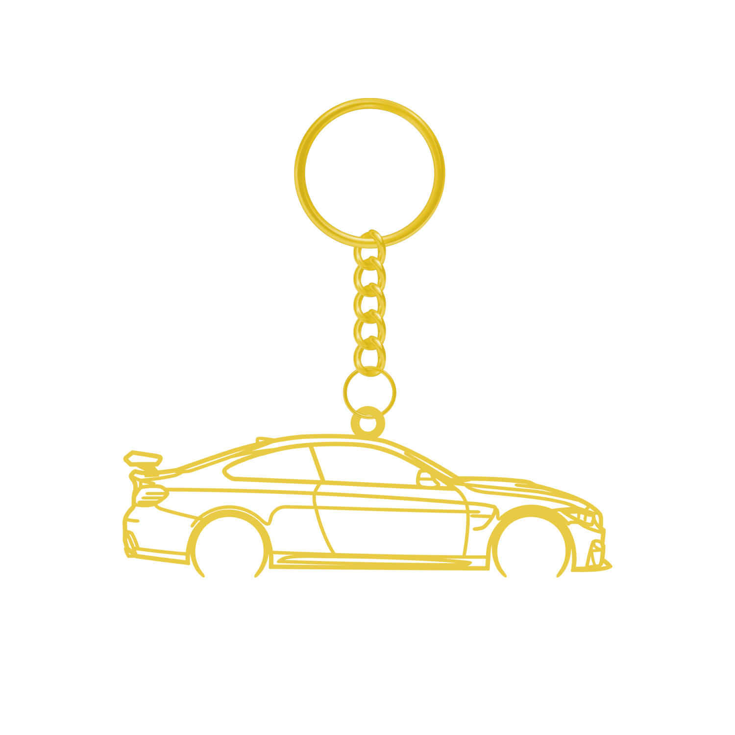 BMW M4 GTS - Metal Keychain