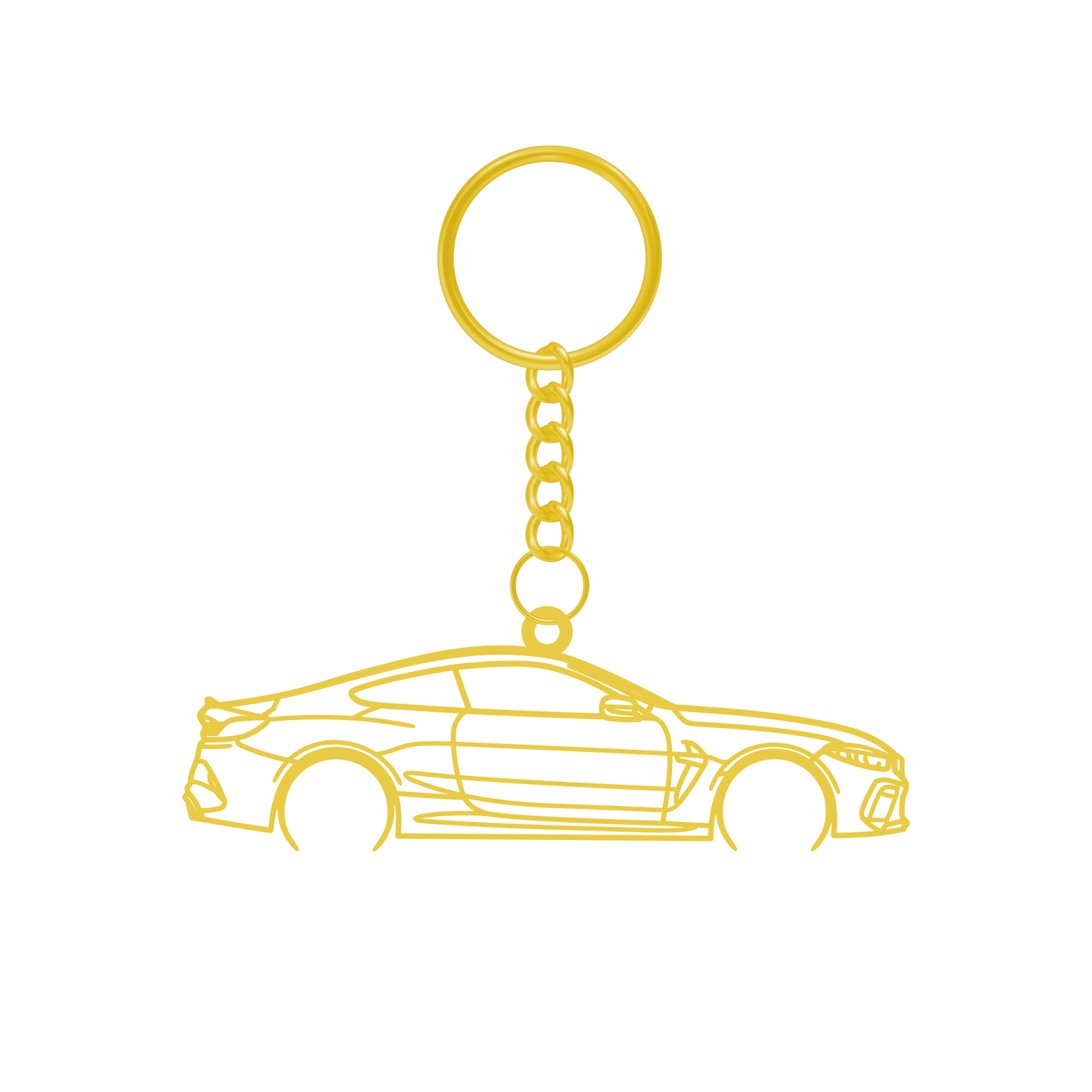 BMW M8 Coupe (2019-2023) - Metal Key Ring