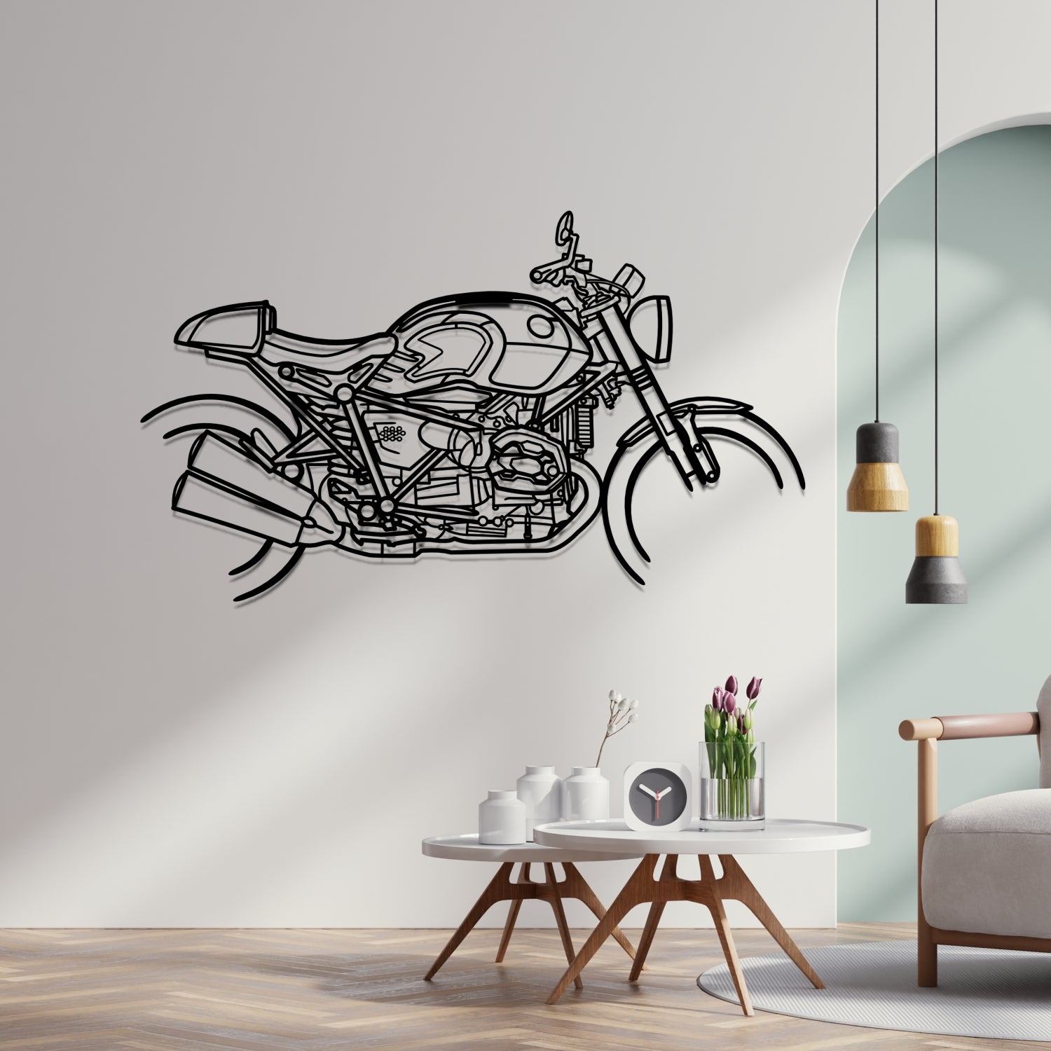 BMW S1000RR Pack M (2023-2024) - Metal Silhouette