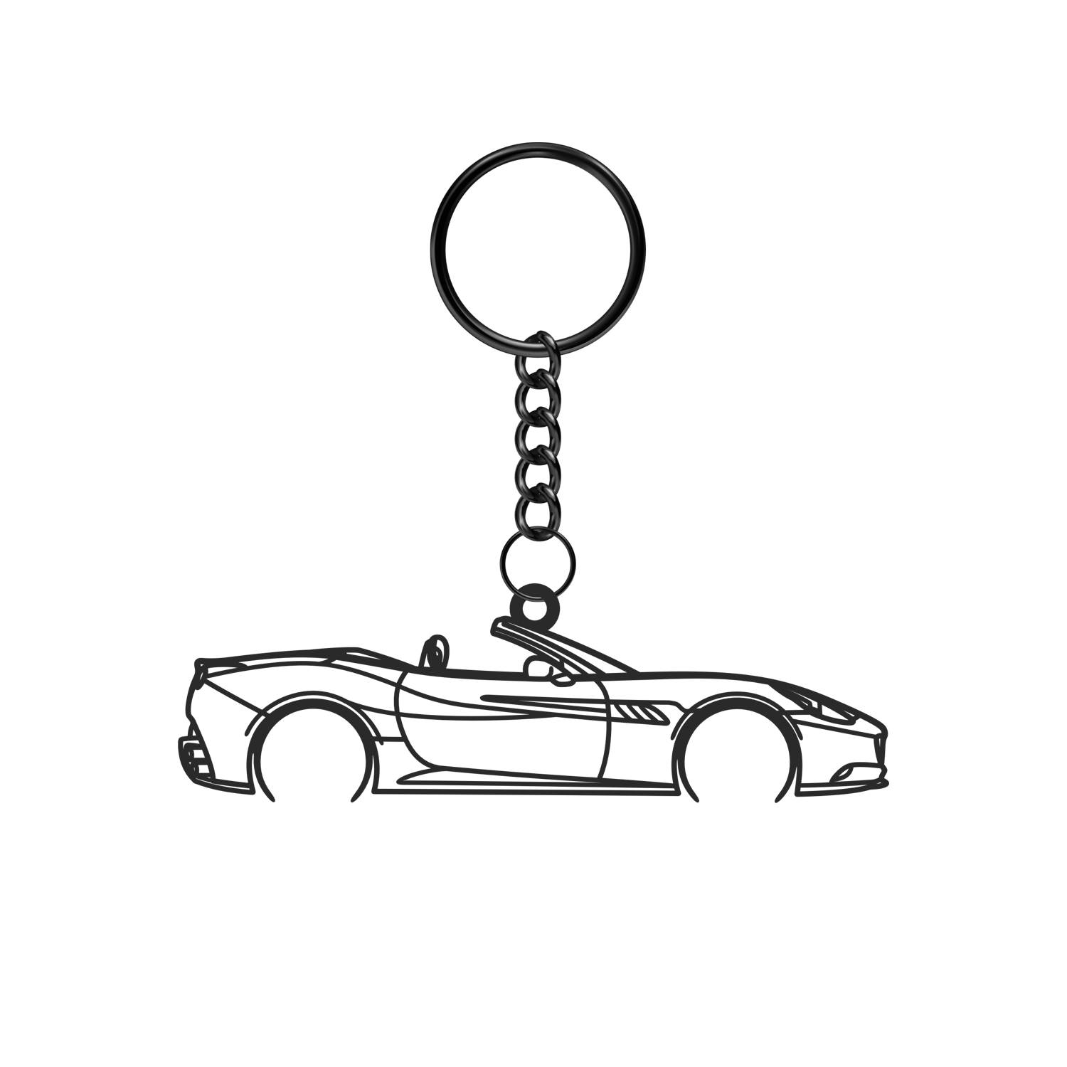 Ferrari California (2008-2014) - Metal Keychain