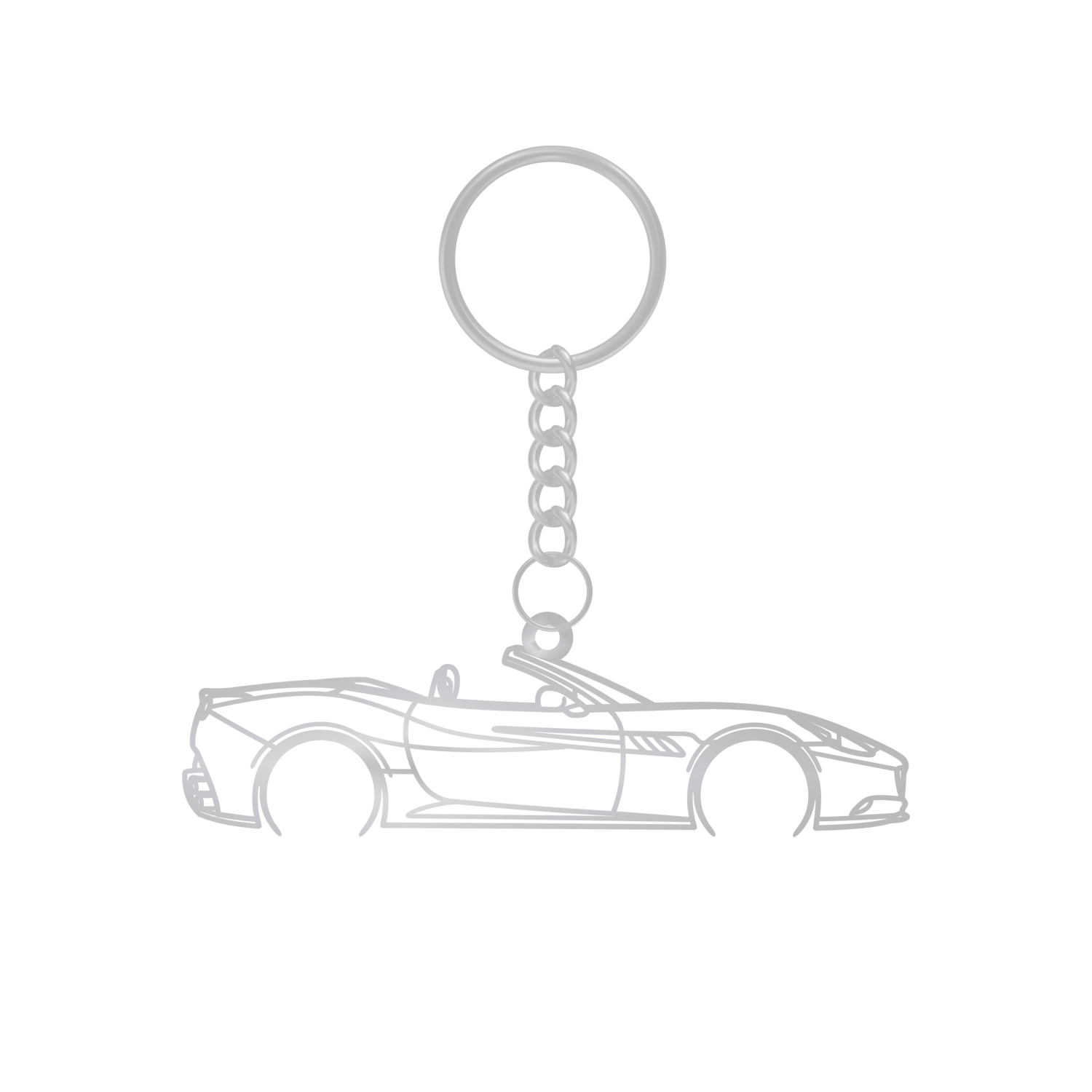 Ferrari California (2008-2014) - Metal Keychain