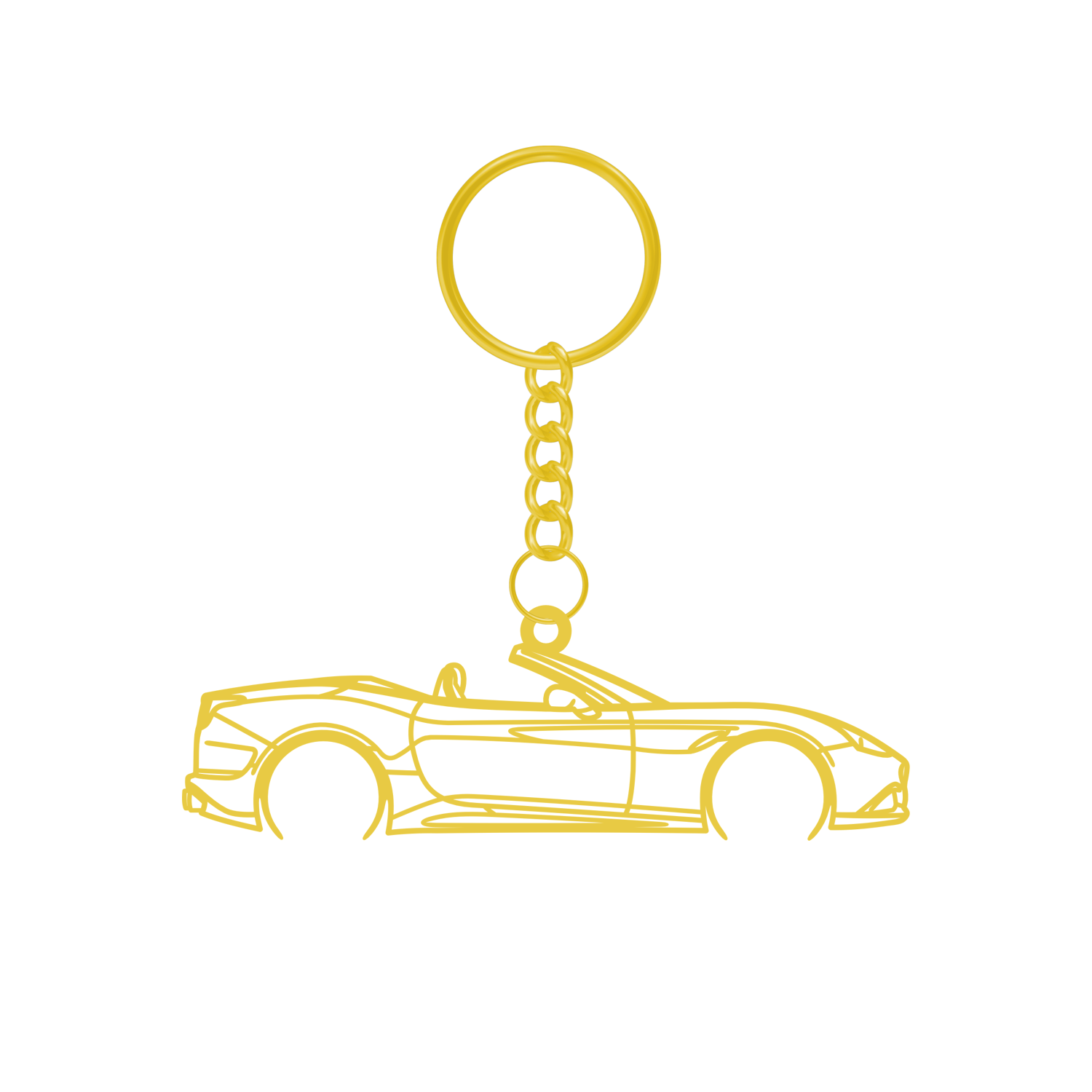 Ferrari California T (2014-2017) - Metal Keychain