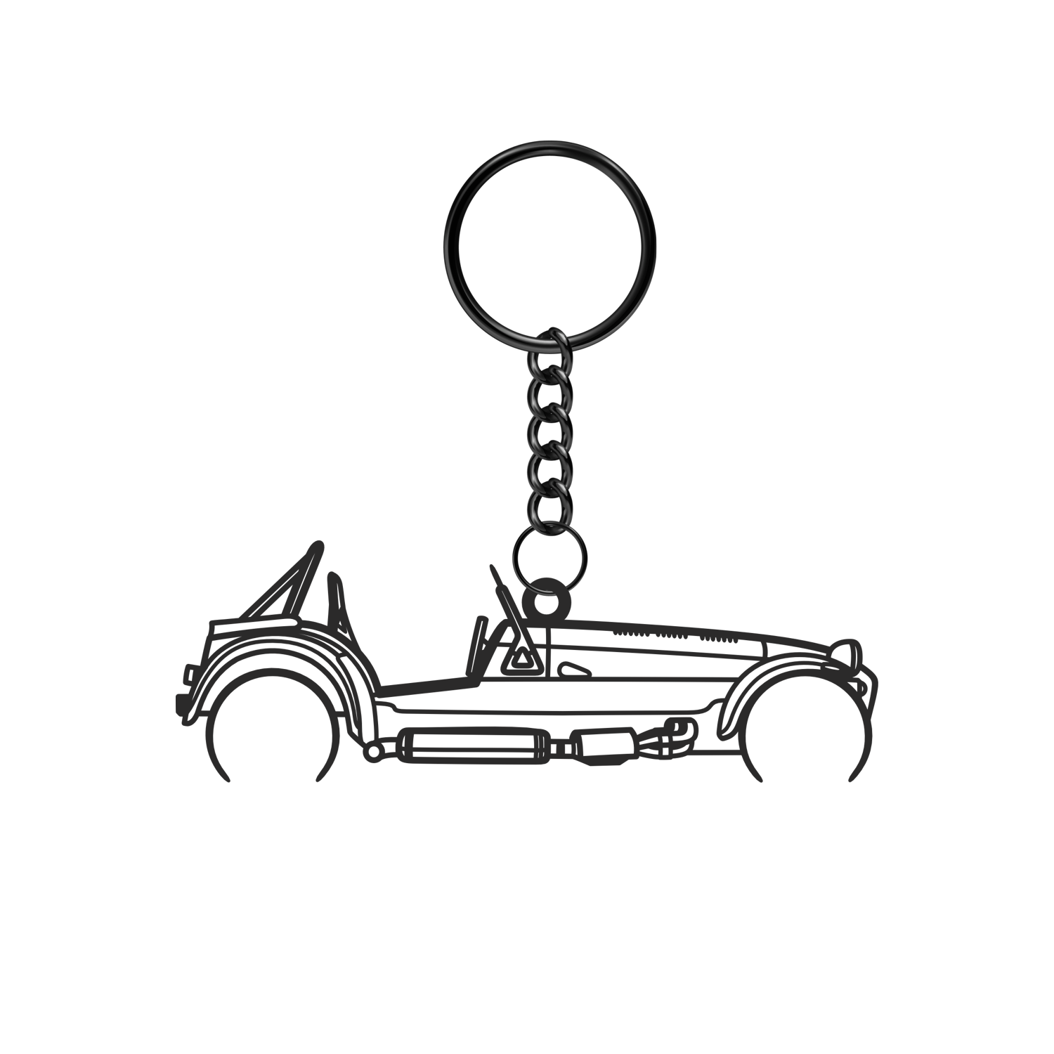 Caterham - Metal Keychain