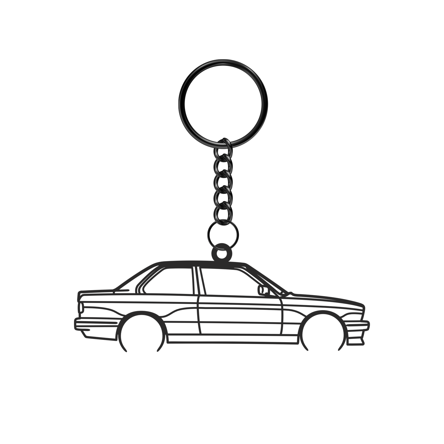 BMW 3 Series E30 (1981-1994) - Metal Key Ring