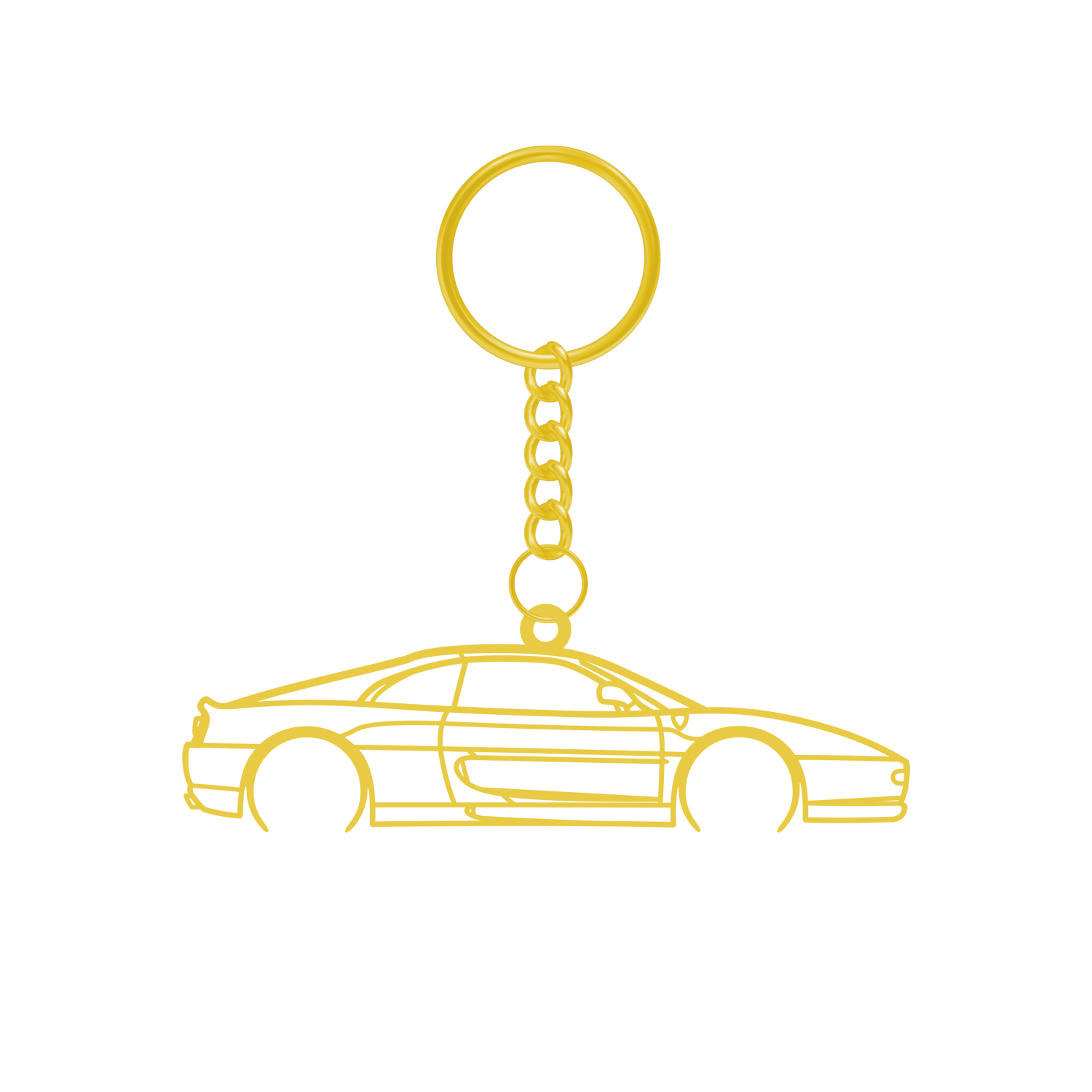 Ferrari F355 (1994-1999) - Metal Keychain