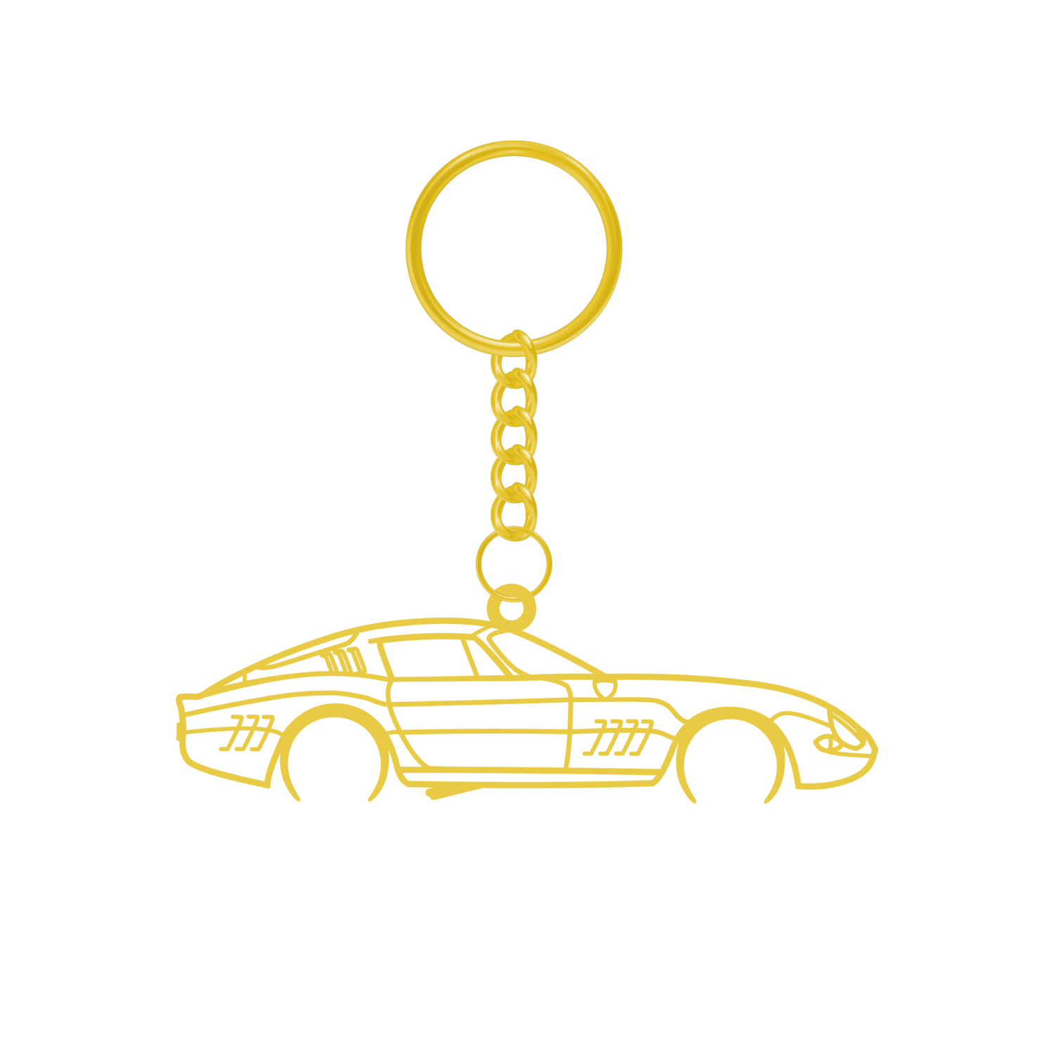 Ferrari 275 GTB (1964-1966) - Metal Keychain