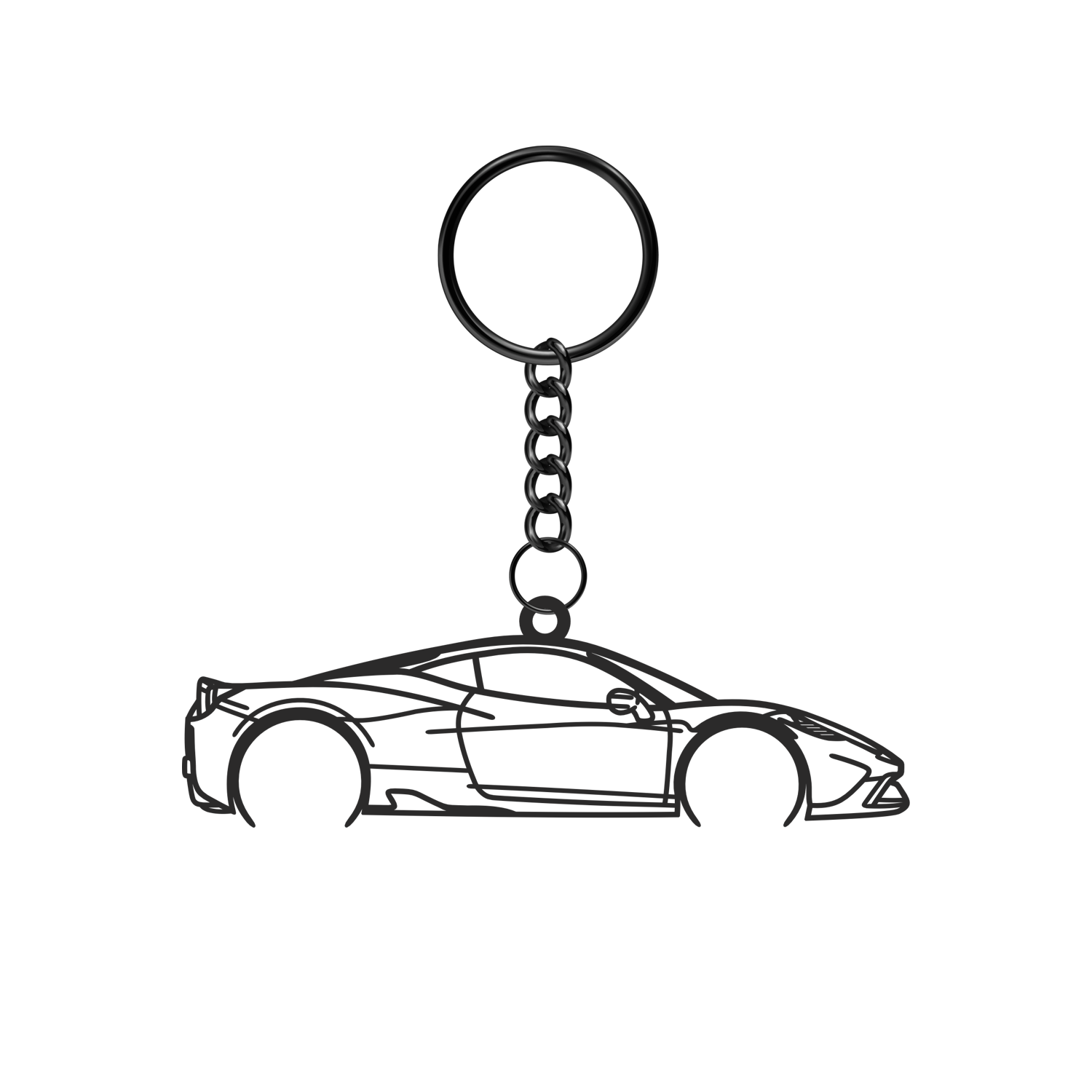Ferrari 458 Speciale (2013-2016) - Metal Keychain