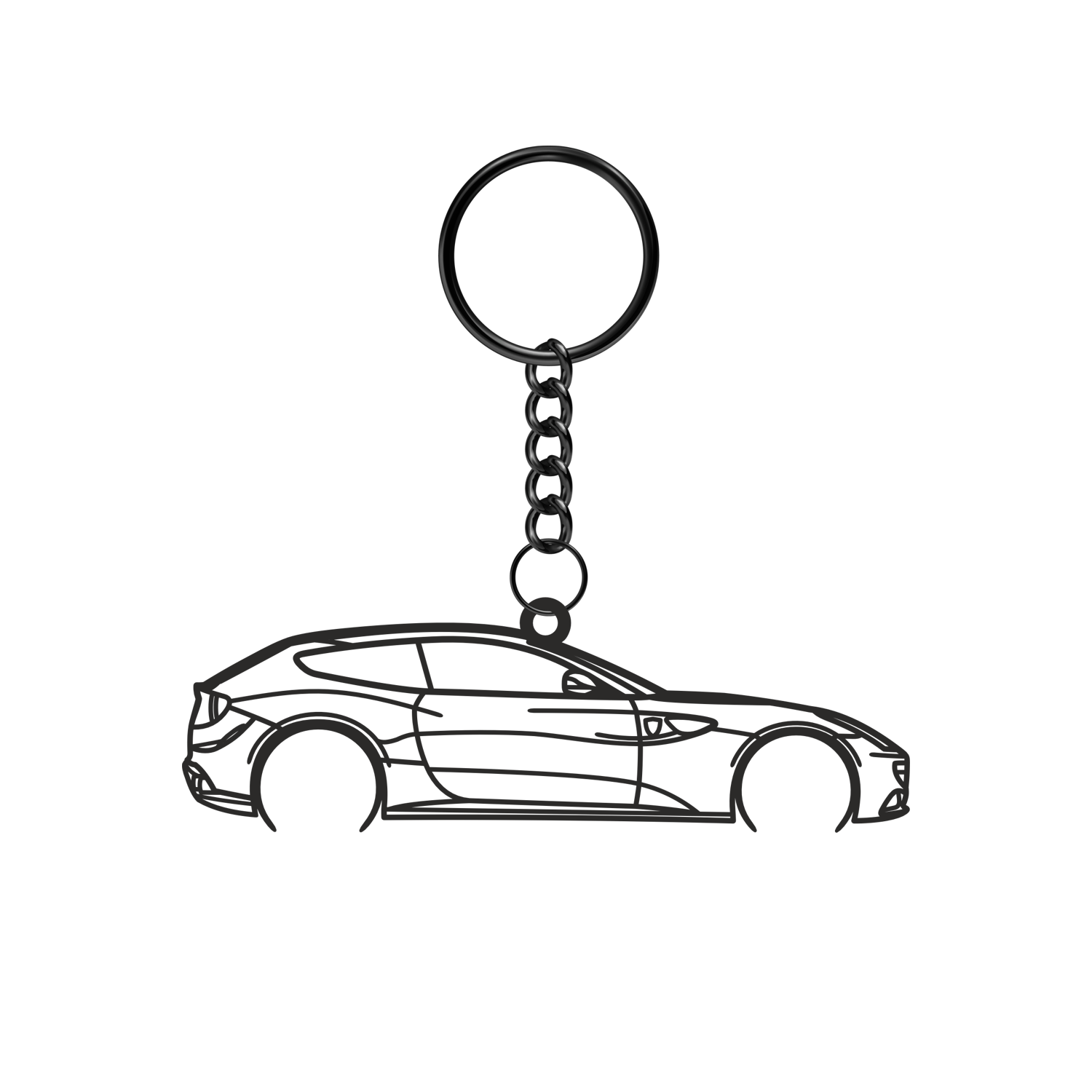 Ferrari FF (2011-2016) - Metal Keychain