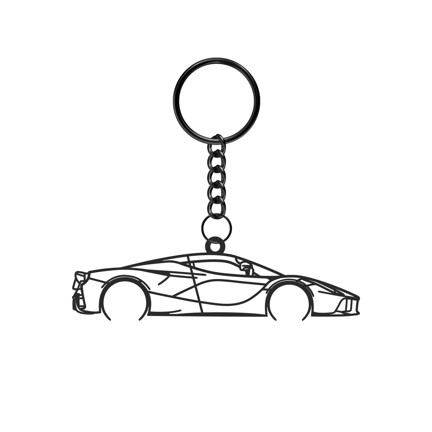 Ferrari LaFerrari (2013-2016) - Metal Keychain