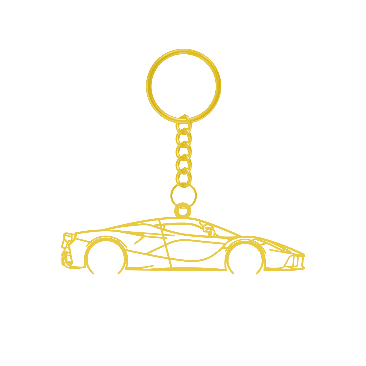 Ferrari LaFerrari (2013-2016) - Metal Keychain