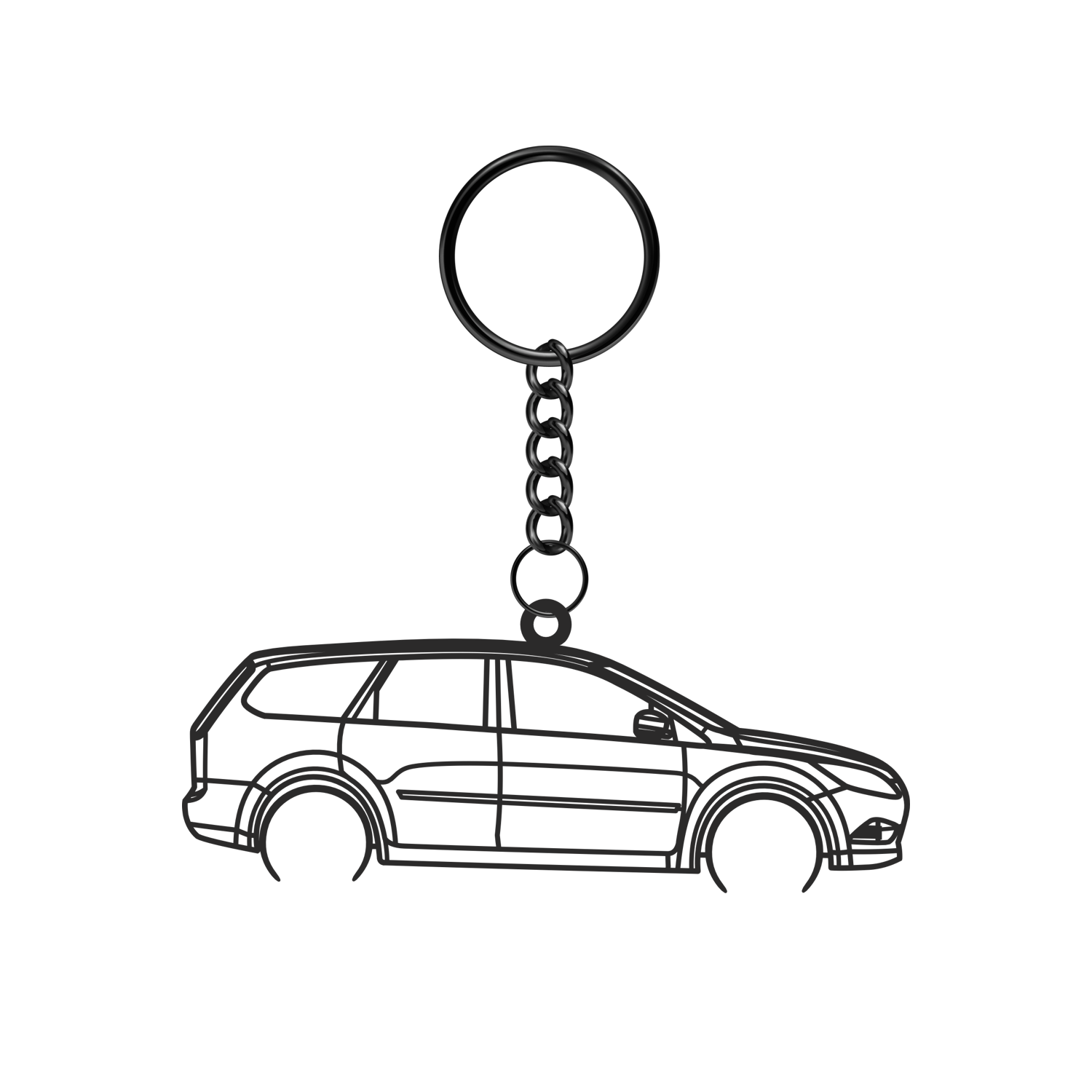 Ford Focus SW (2006-2015) - Metal Key Ring
