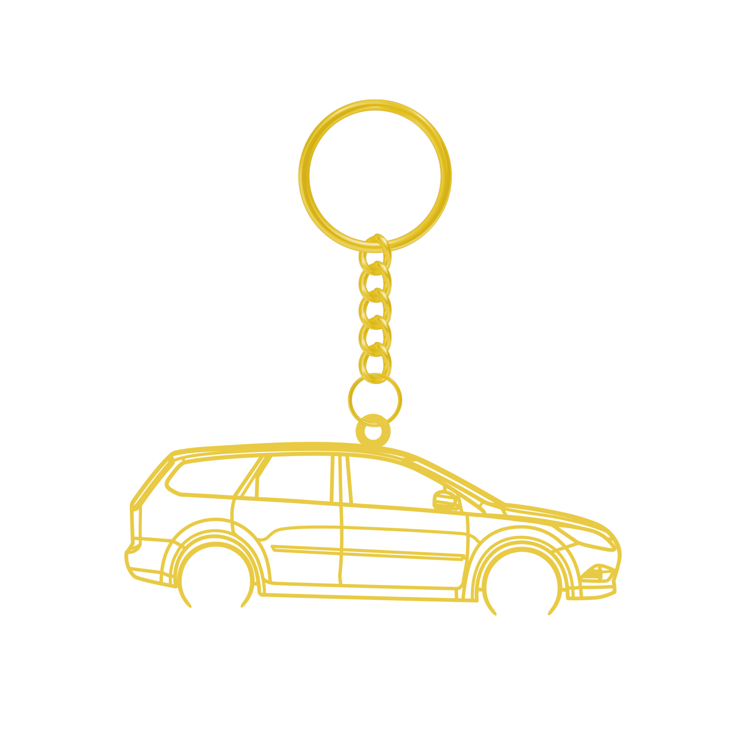 Ford Focus SW (2006-2015) - Metal Key Ring