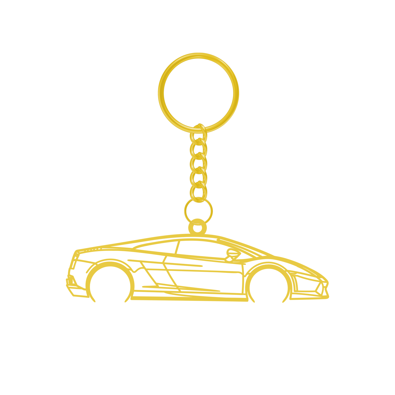 Lamborghini Gallardo (2003-2013) - Metal Keychain