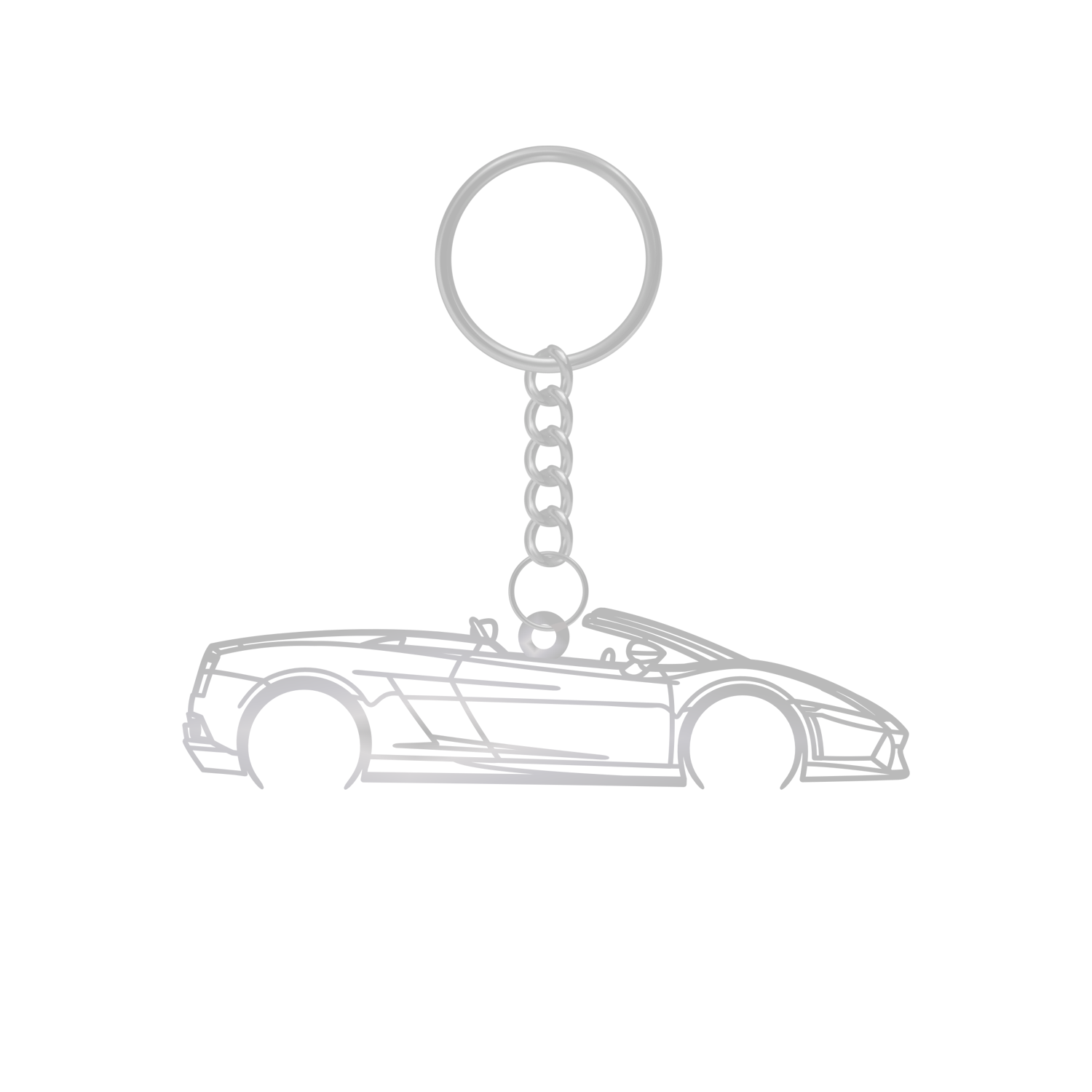 Lamborghini Gallardo Spyder (2006-2013) - Metal Keychain