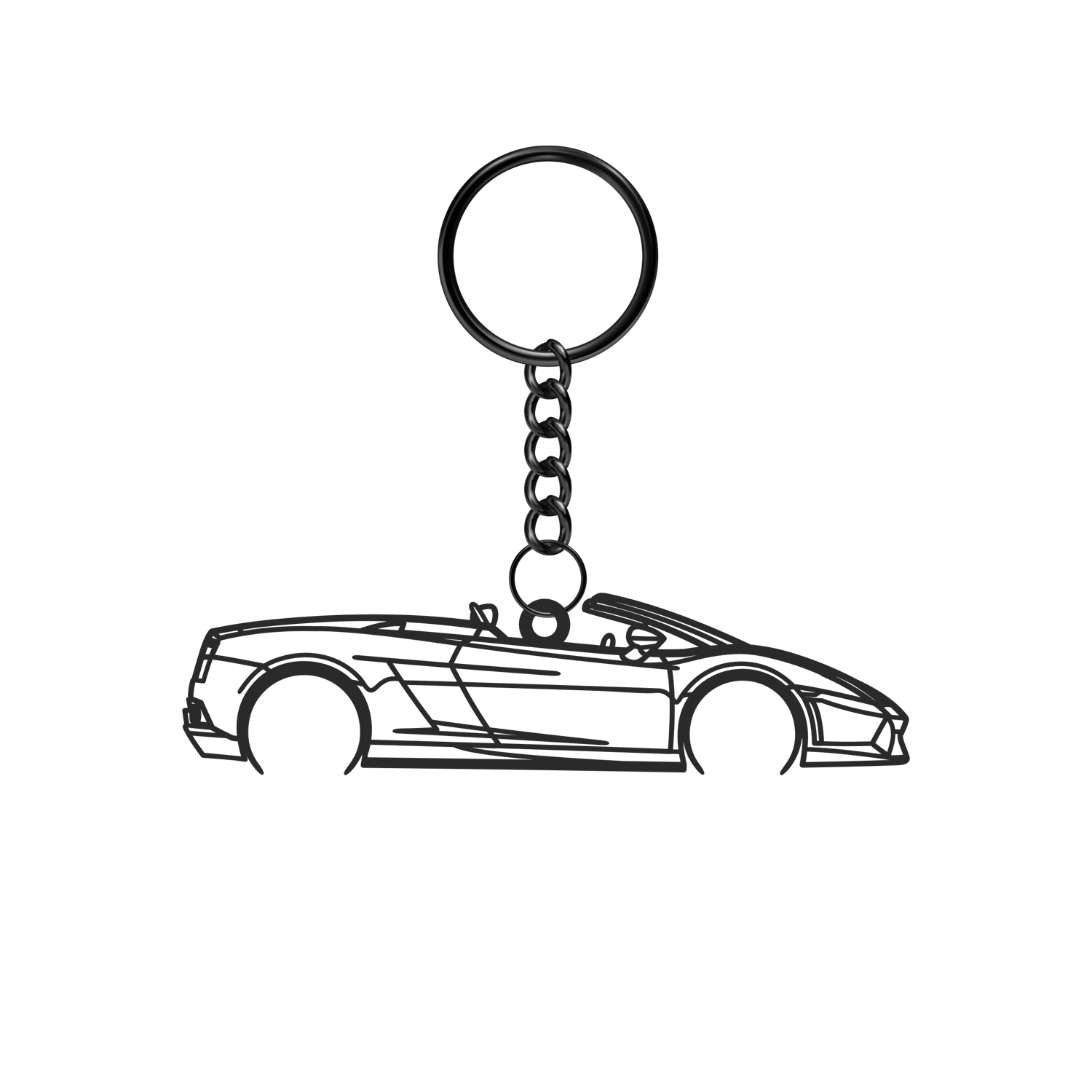 Lamborghini Gallardo Spyder (2006-2013) - Metal Keychain