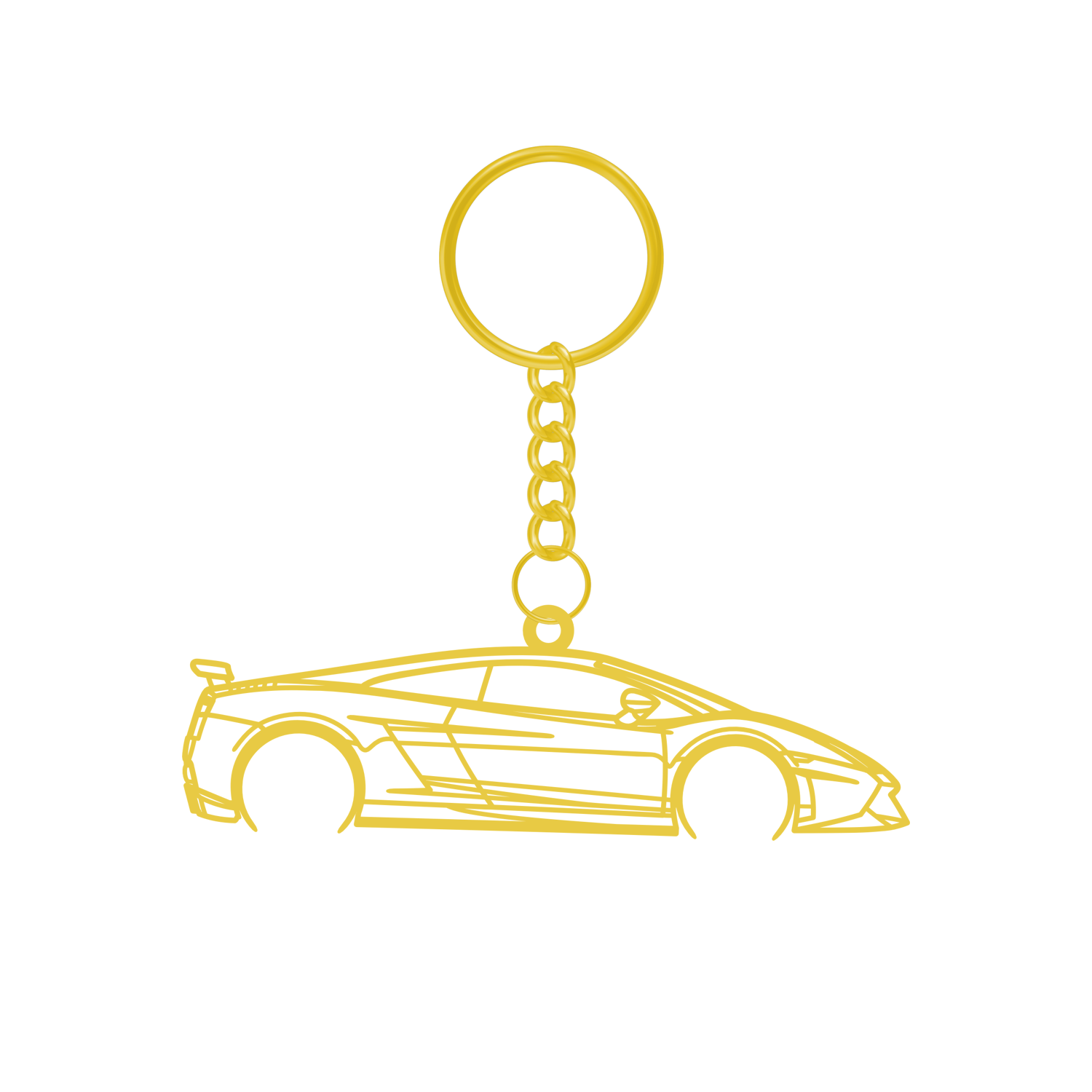 Lamborghini Gallardo Superleggera (2010-2013) - Metal Keychain