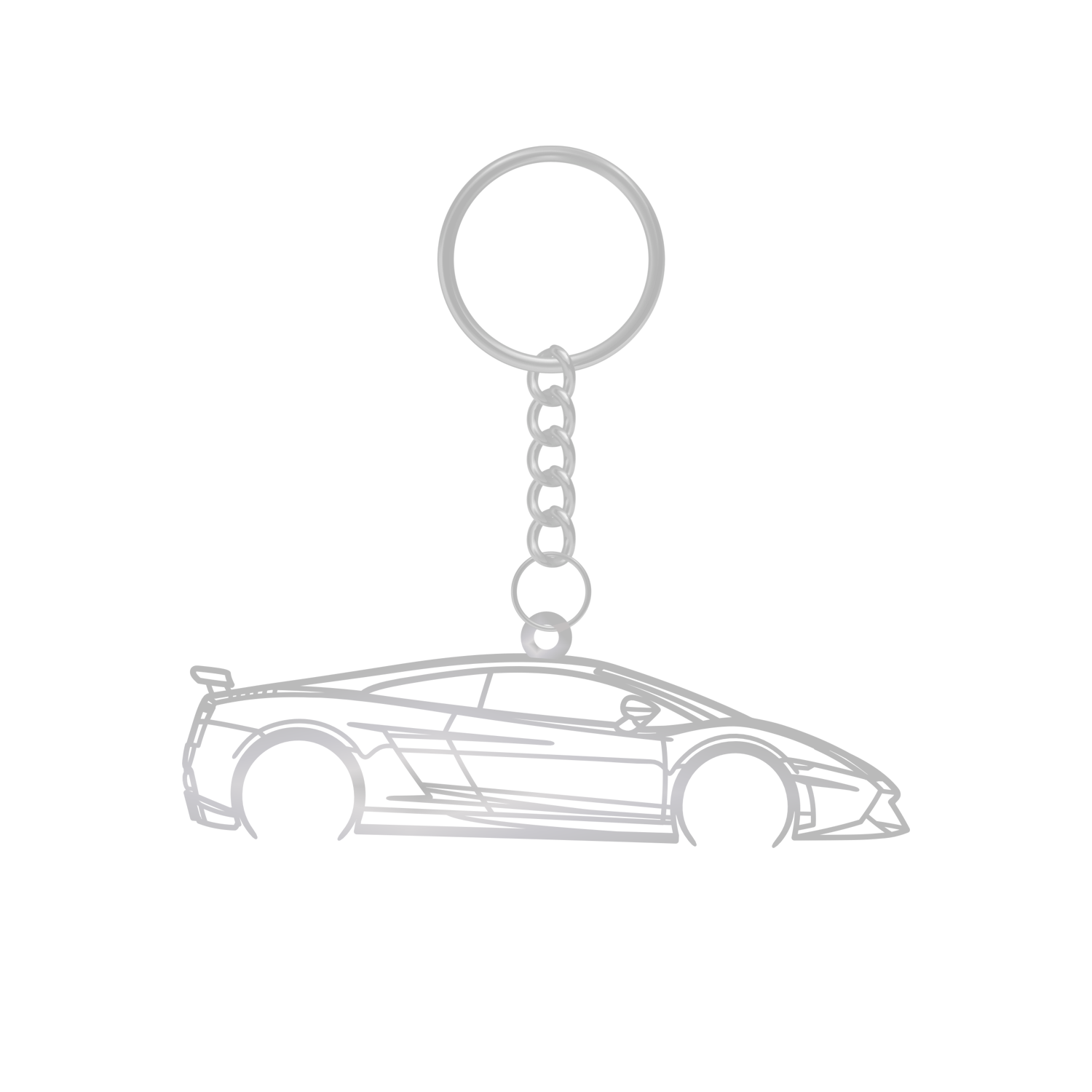 Lamborghini Gallardo Superleggera (2010-2013) - Metal Keychain