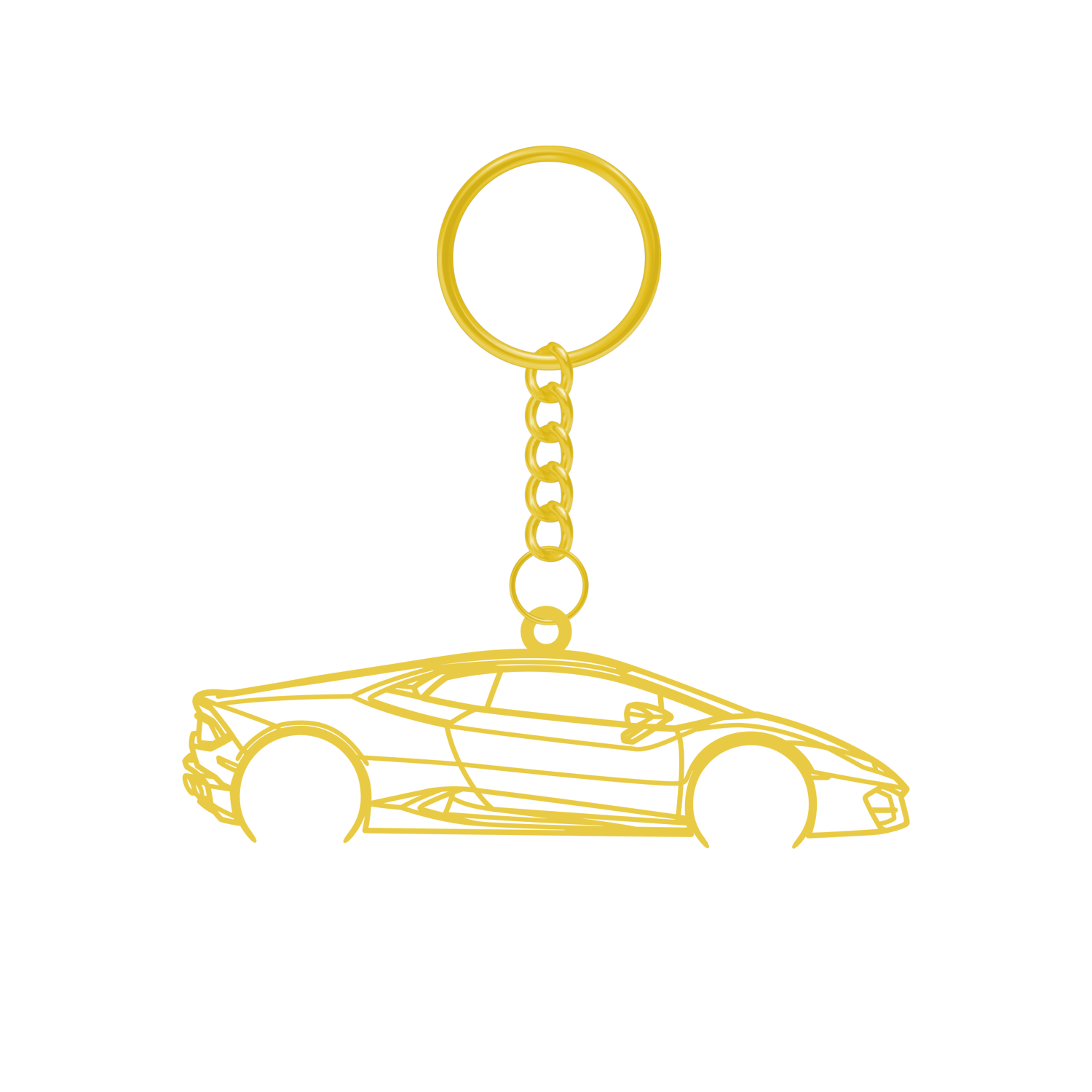 Lamborghini Huracan (2014-2019) - Metal Keychain