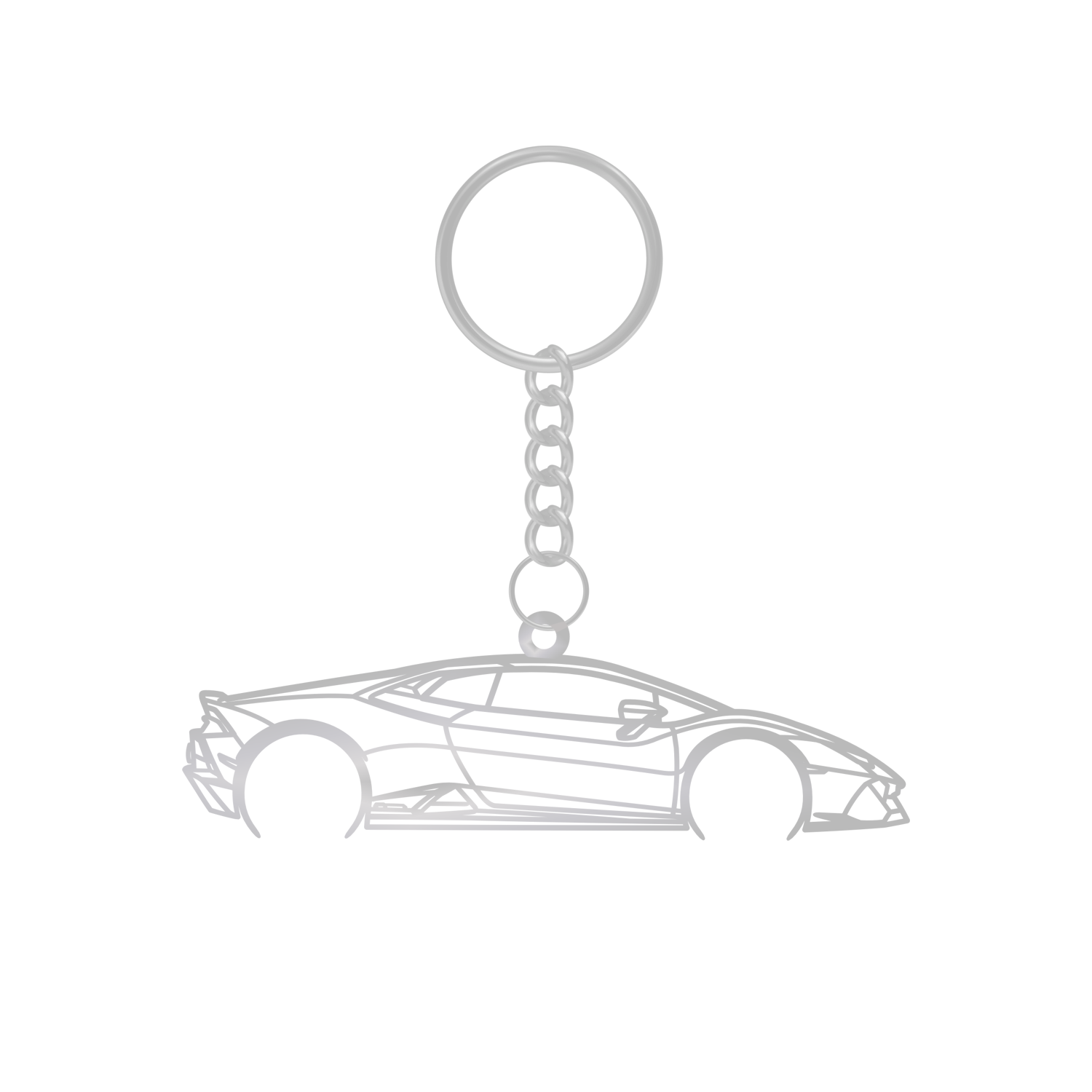 Lamborghini Huracan Evo (2019-2024) - Metal Keychain